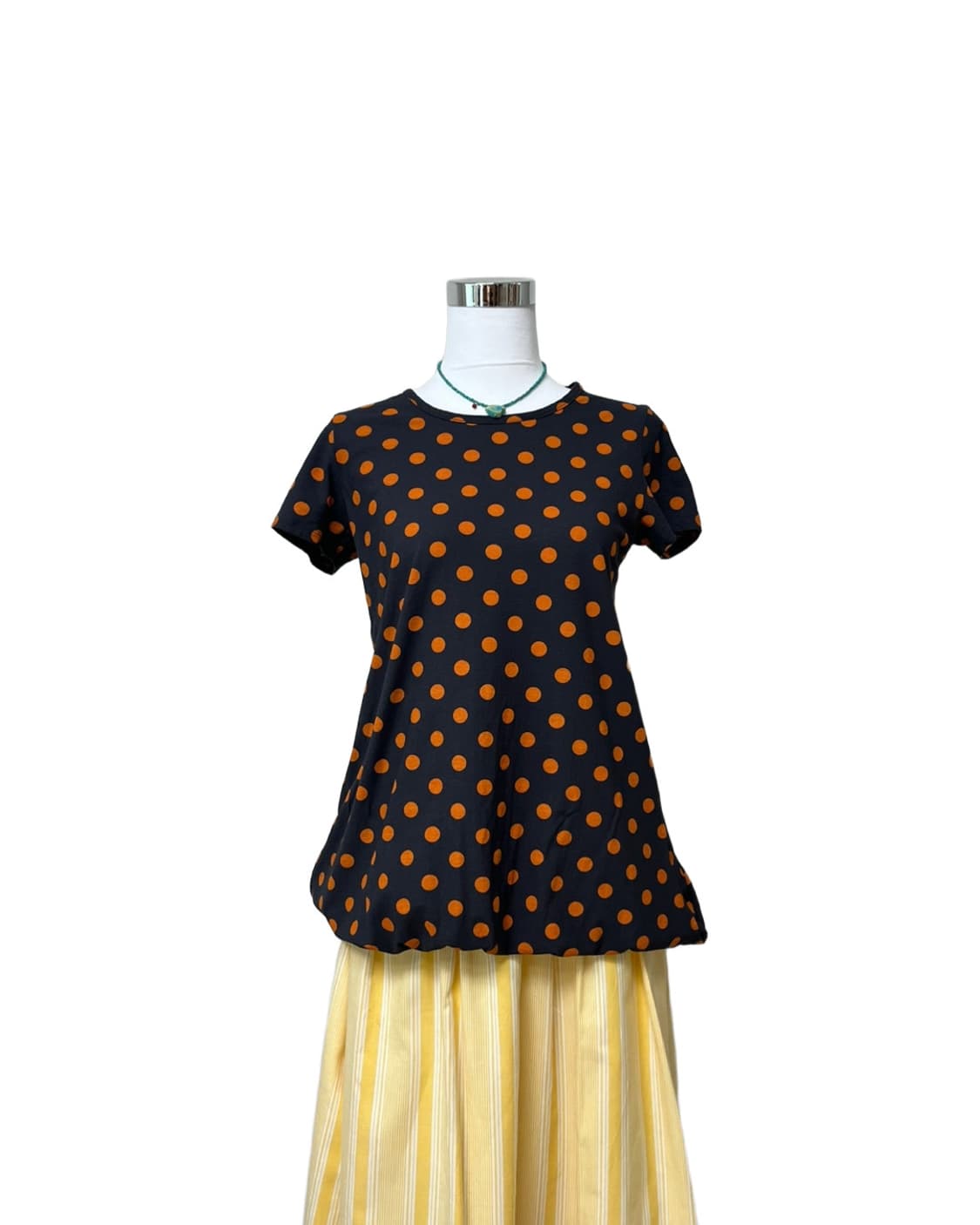 Orange dots balloon top 상품이미지4