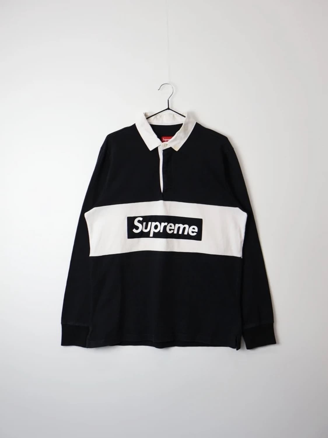 Supreme FW15 Chest Stripe Rugby Shirt 상품이미지4