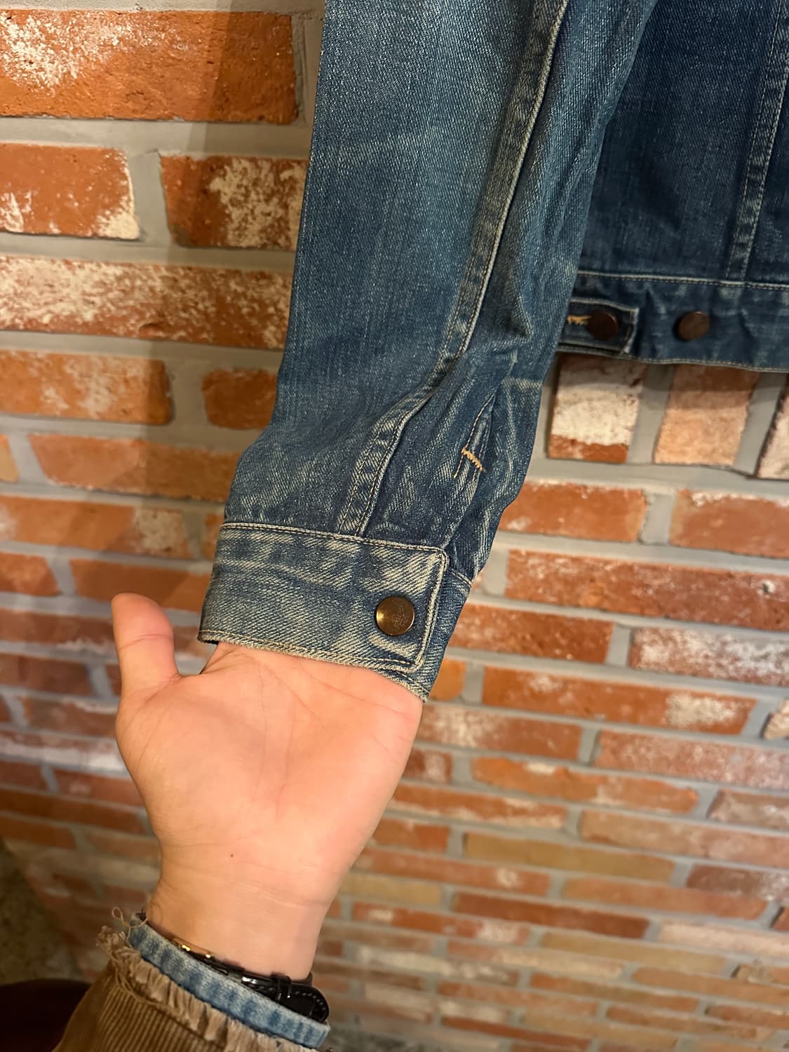 70s USA 빈티지 랭글러 124MJ 데님 자켓 상품이미지8