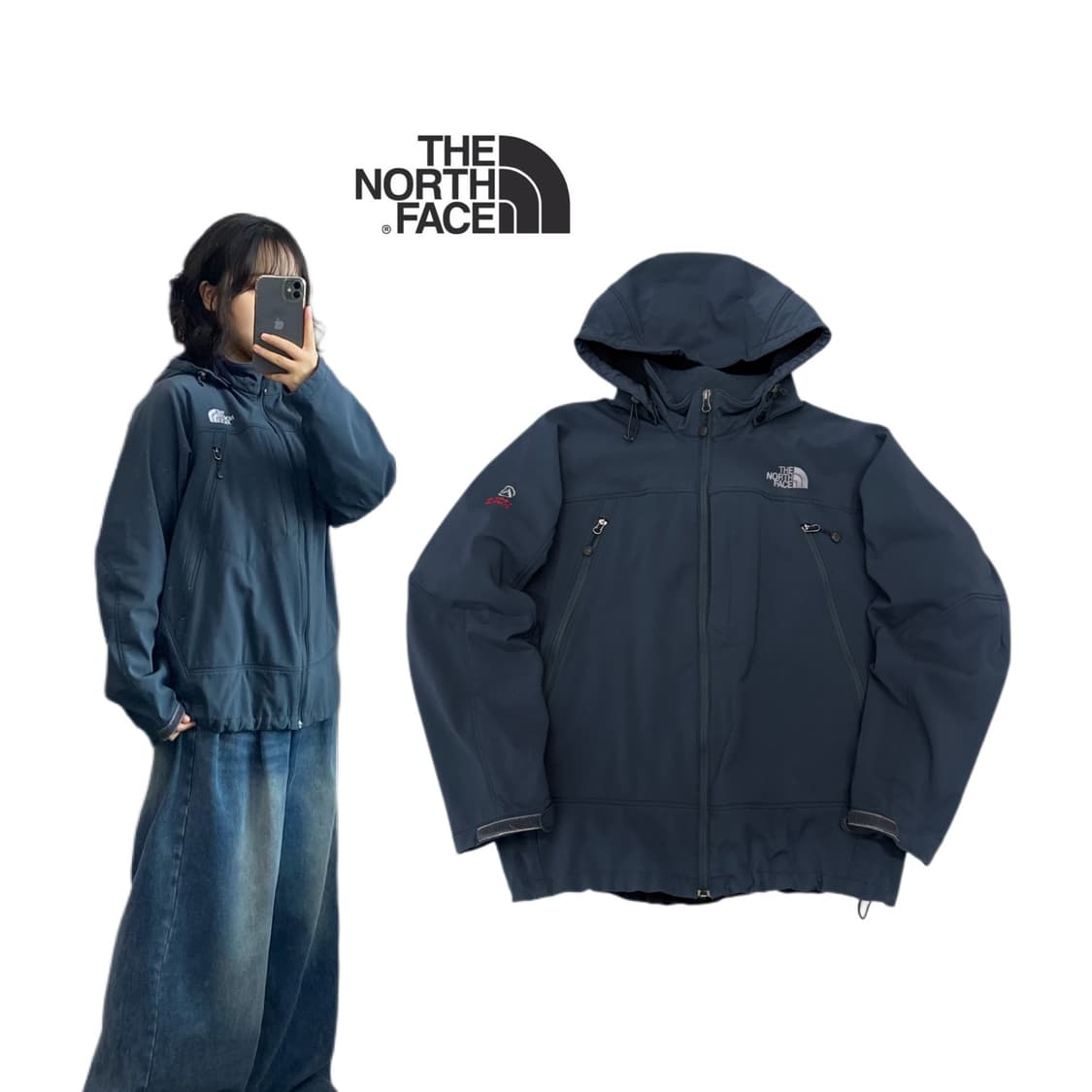 노스페이스 써밋시리즈 고프코어 소프트쉘 풀오버 자켓 상품이미지1