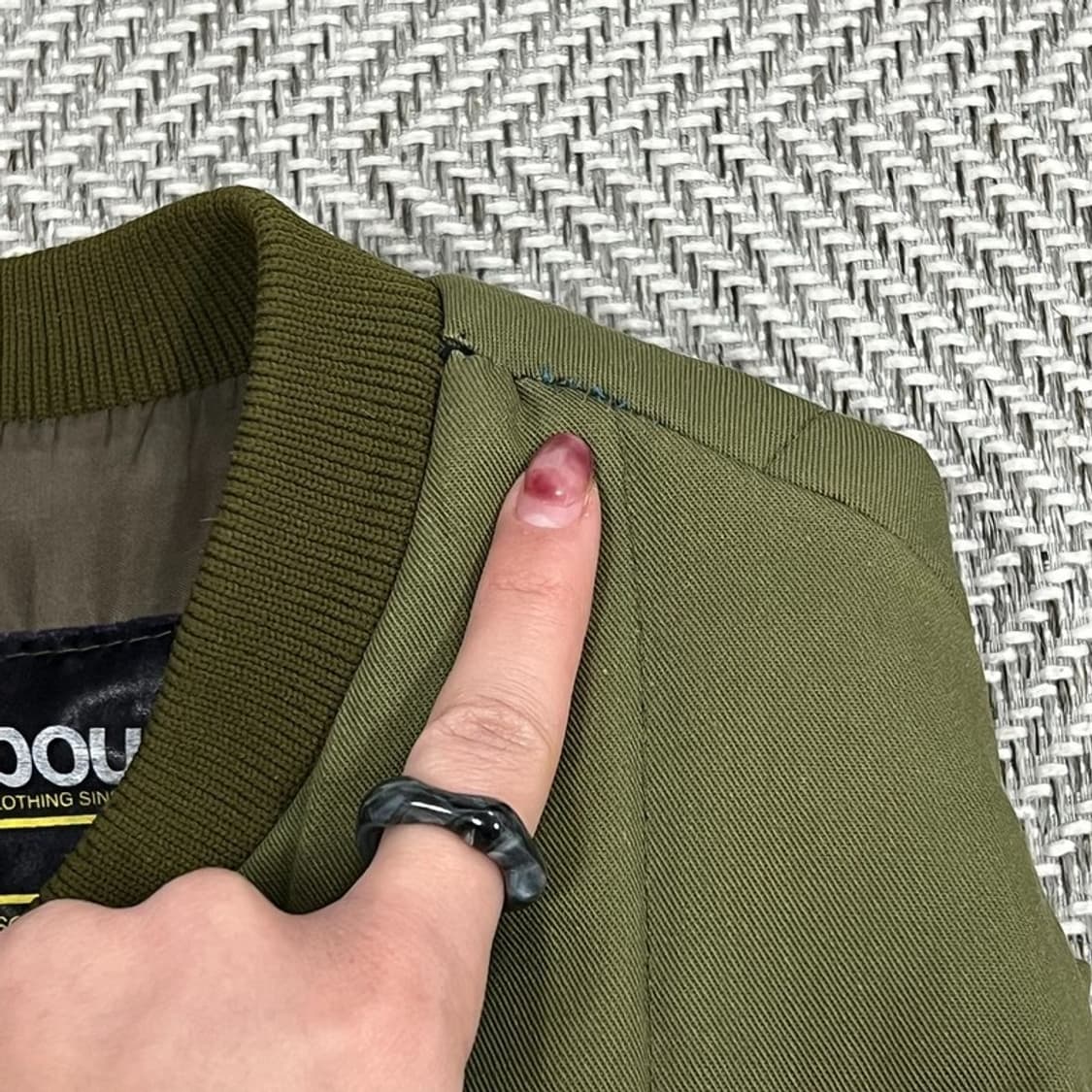 바버 퀄팅 베스트 v0757 상품이미지6