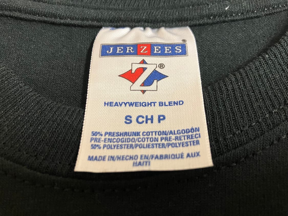 Jerzees 저지스 50/50 검/노 티셔츠 여성 S 구제 빈티지 상품이미지2