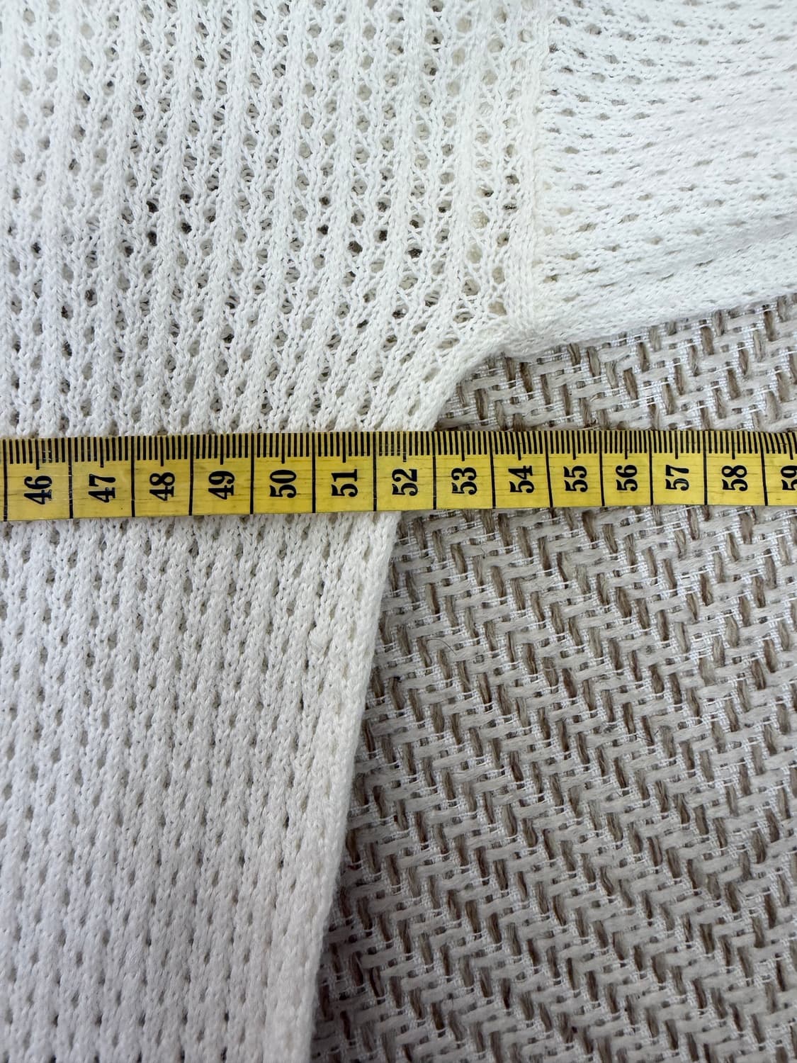 정품) 이치아더 한섬 화이트 니트 스웨터 82(66) 상품이미지8