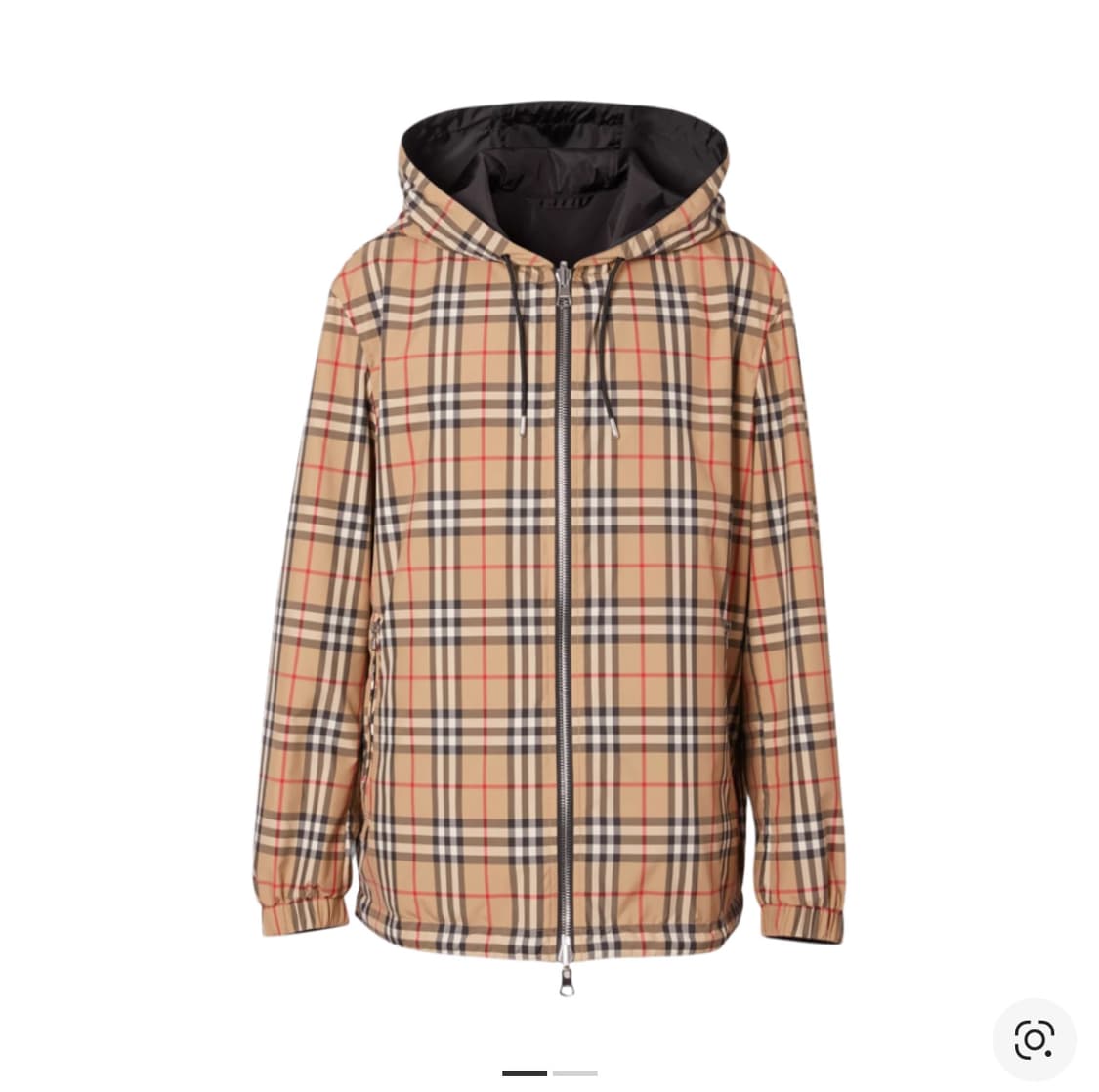 버버리 리버시블 빈티지 체크 후드 자켓 아카이브 베이지 상품이미지2