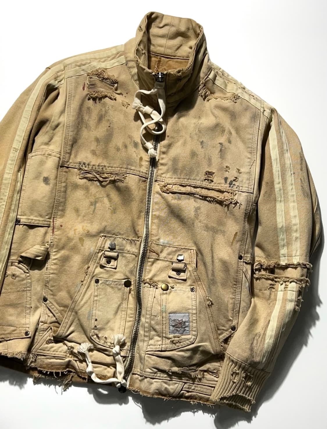 딘 착용) Greg Lauren Canvas Track Jacket 상품이미지3