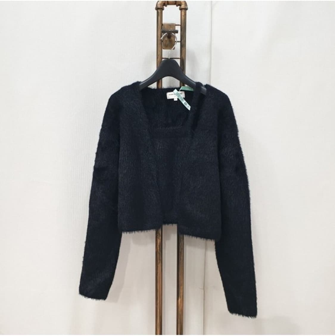 유어네임히얼 촉촉이가디건 블랙 F 상품이미지1