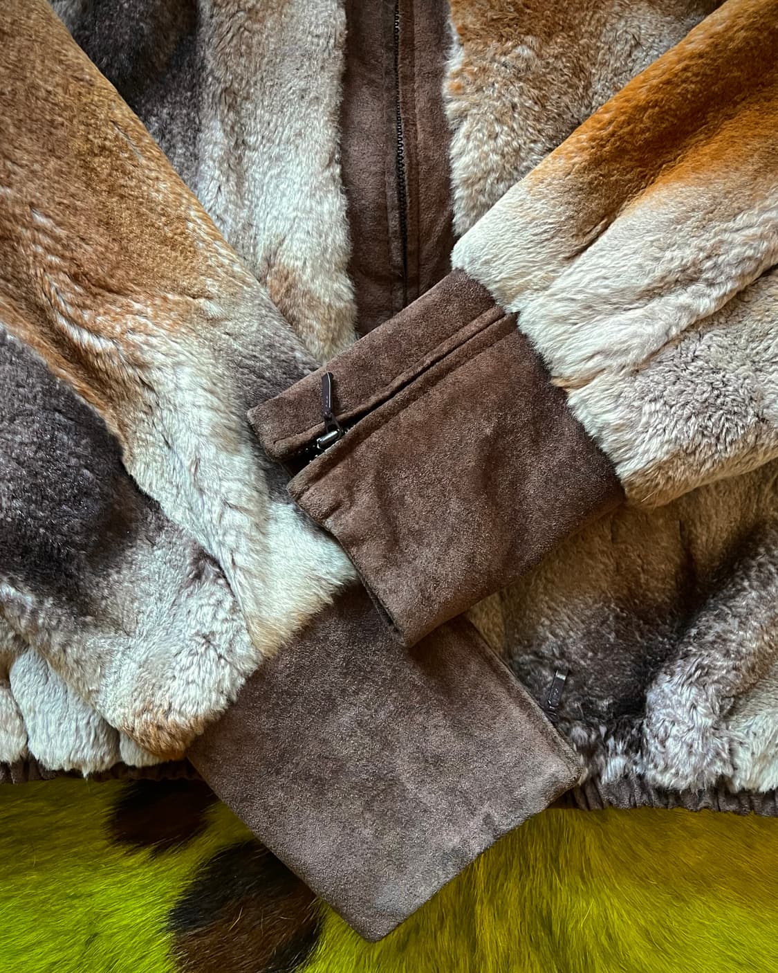 1980-90s Italian Red Fox Beaver Lamb JK 상품이미지8