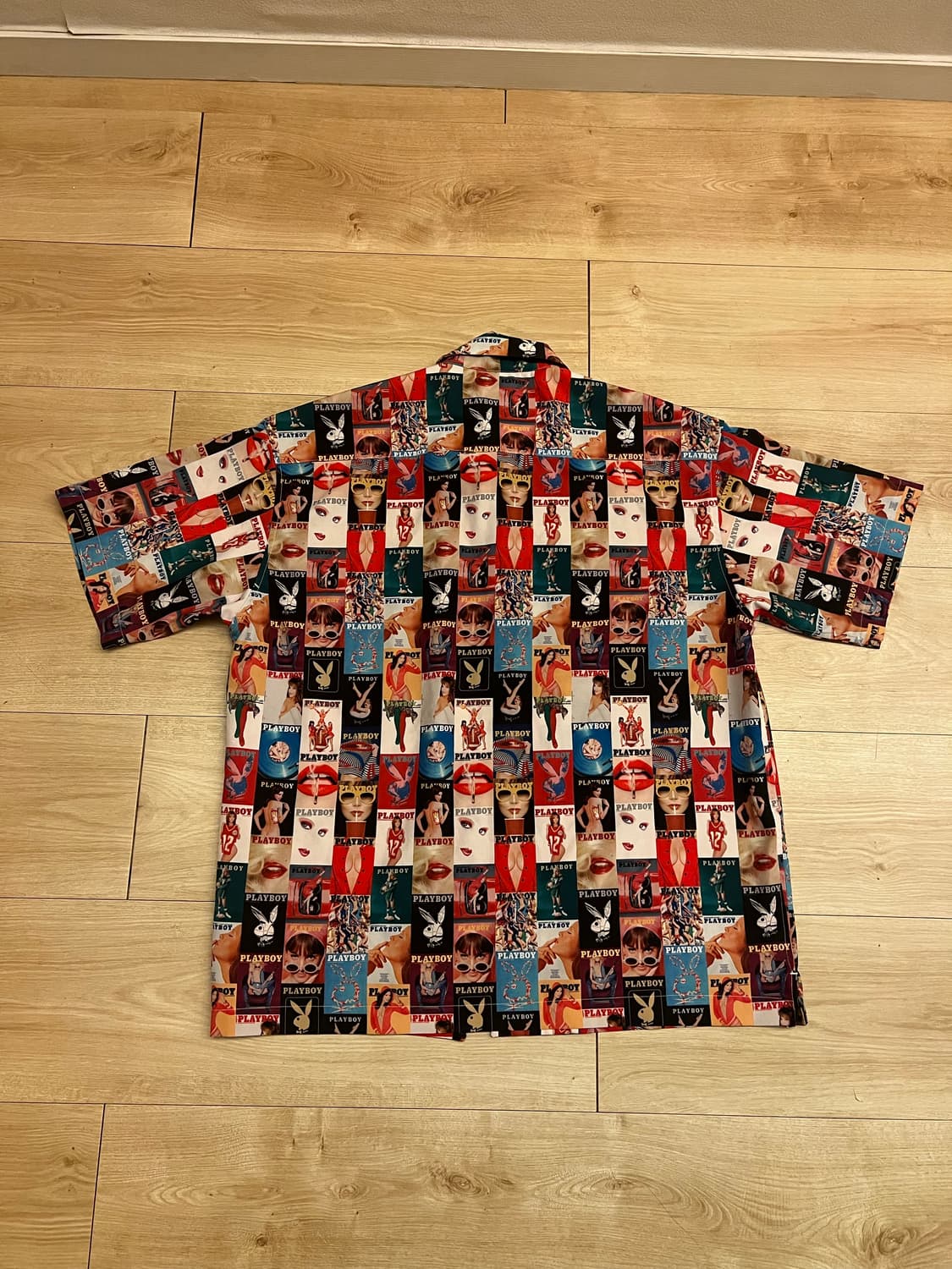 Play boy X Freaks store Hawaiian shirt 상품이미지5