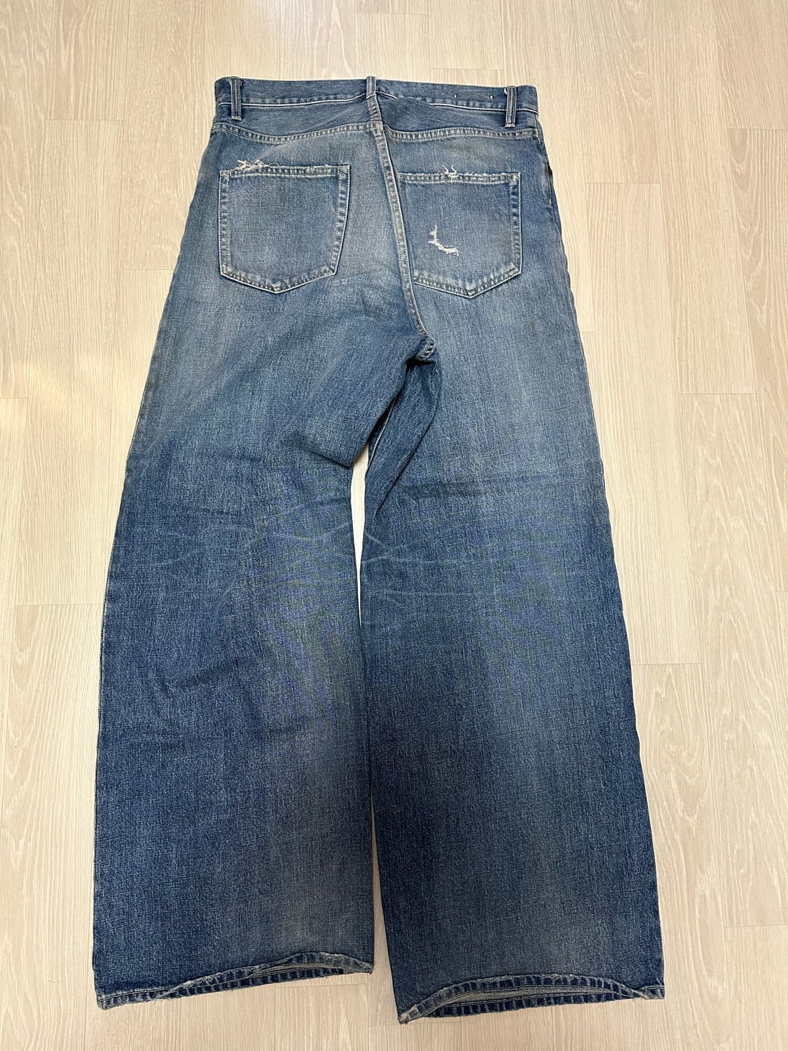 마인데님 minedenim 데미지 팬츠 상품이미지2