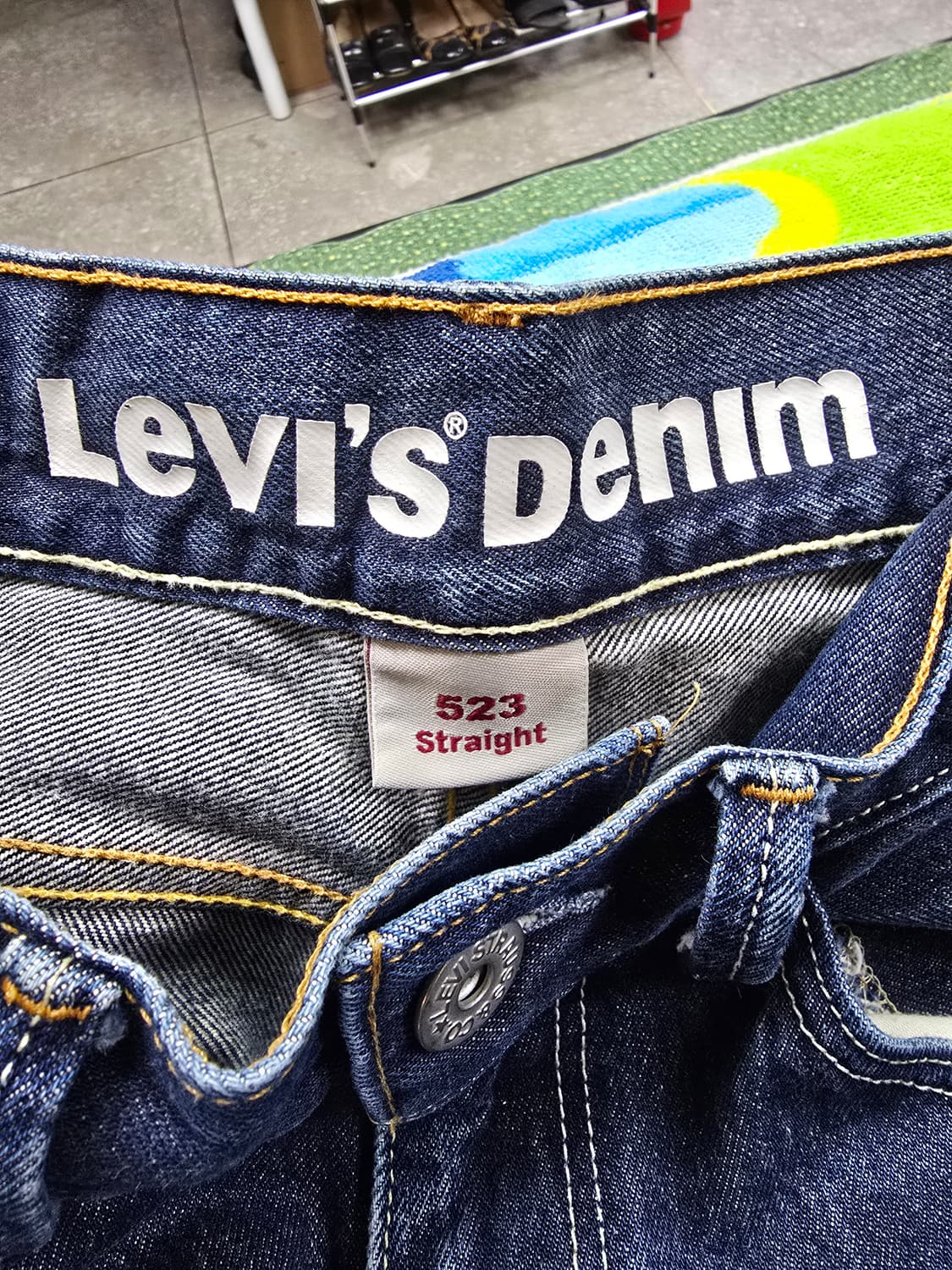 리바이스 523 데님 팬츠 (1376) 상품이미지4