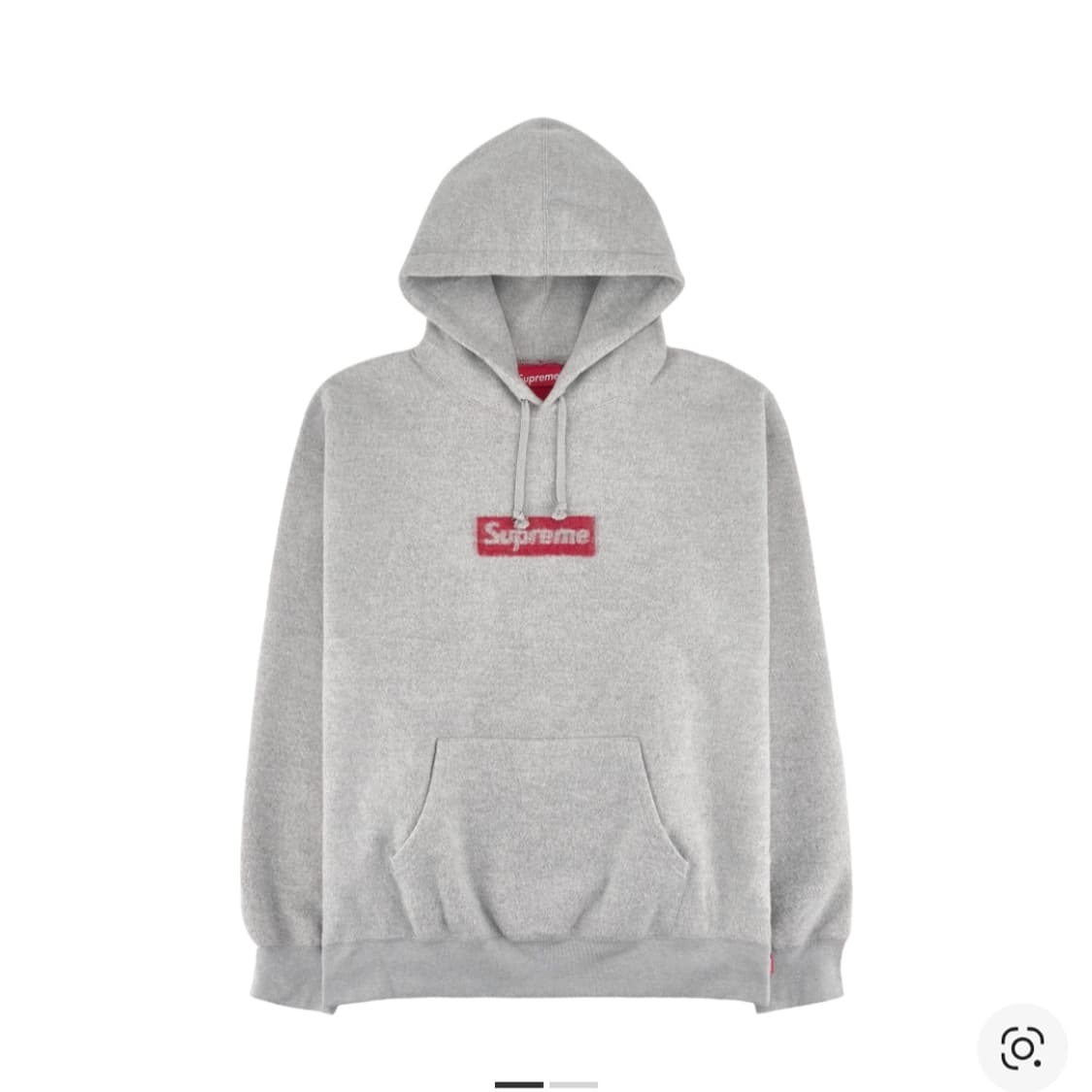 [2XL,XXL]슈프림 인사이드 아웃 박스로고 후드 스웨트셔츠 그레이 상품이미지1