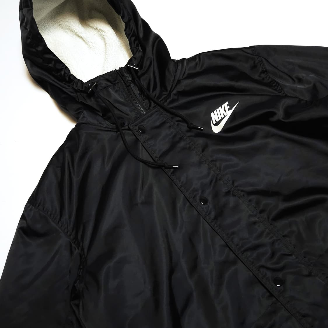 나이키 NSW 합성필 파카 플리스 돕바 패딩 블랙 상품이미지6