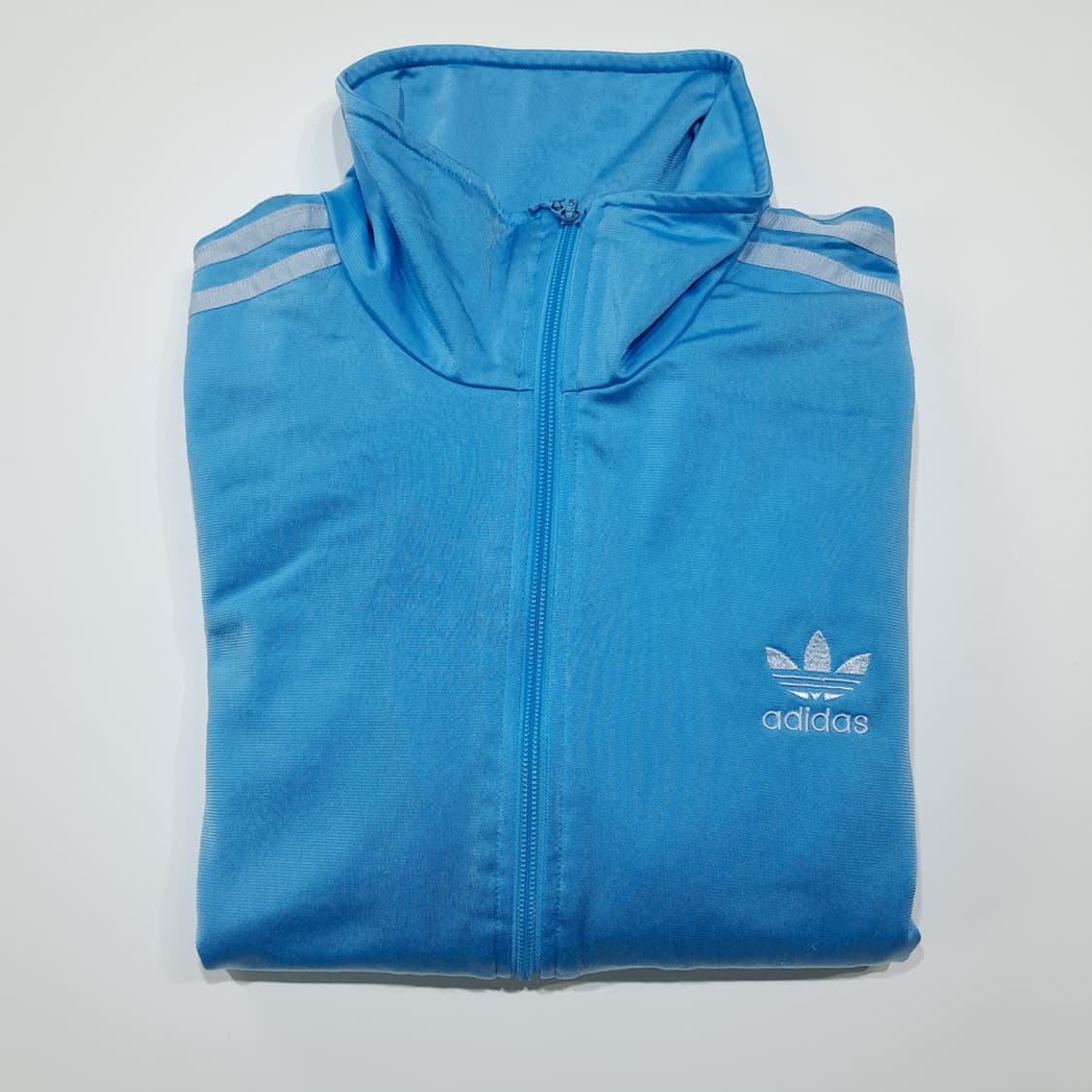 CL963 L 아디다스 90s 올드스쿨 빅트레포일 스카이블루 트랙자켓 상품이미지8