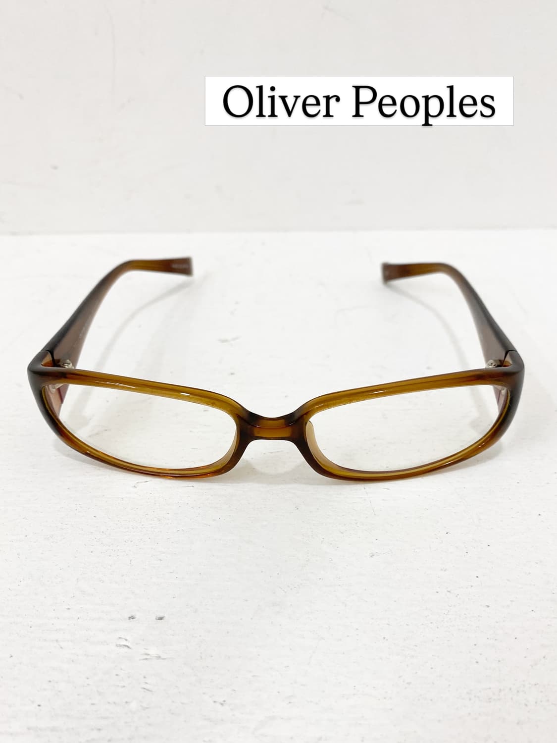 Oliver peoples 브라운 안경 상품이미지1