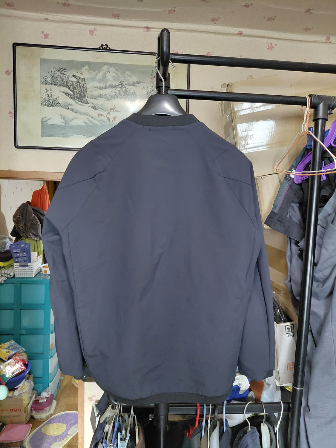 [247시리즈]바람막이 맨투맨 S(95~100)사이즈  상품이미지2