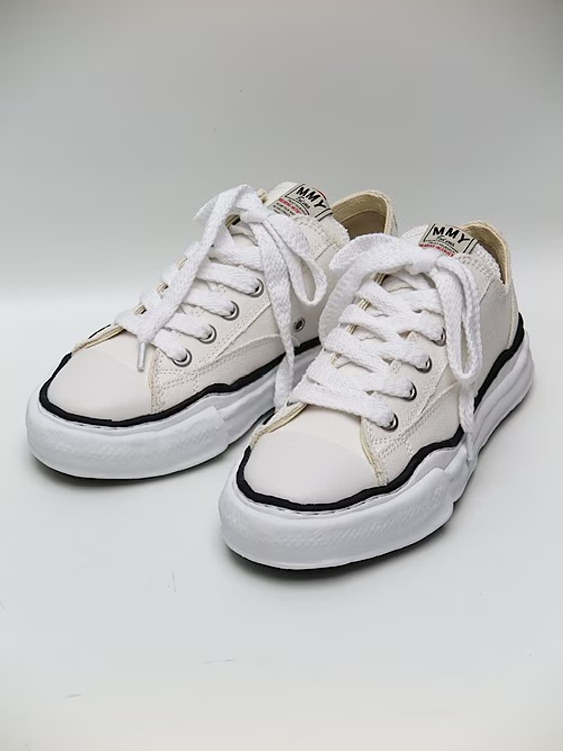 새상품 미하라 야스히로 피터슨 화이트 40사이즈 상품이미지4