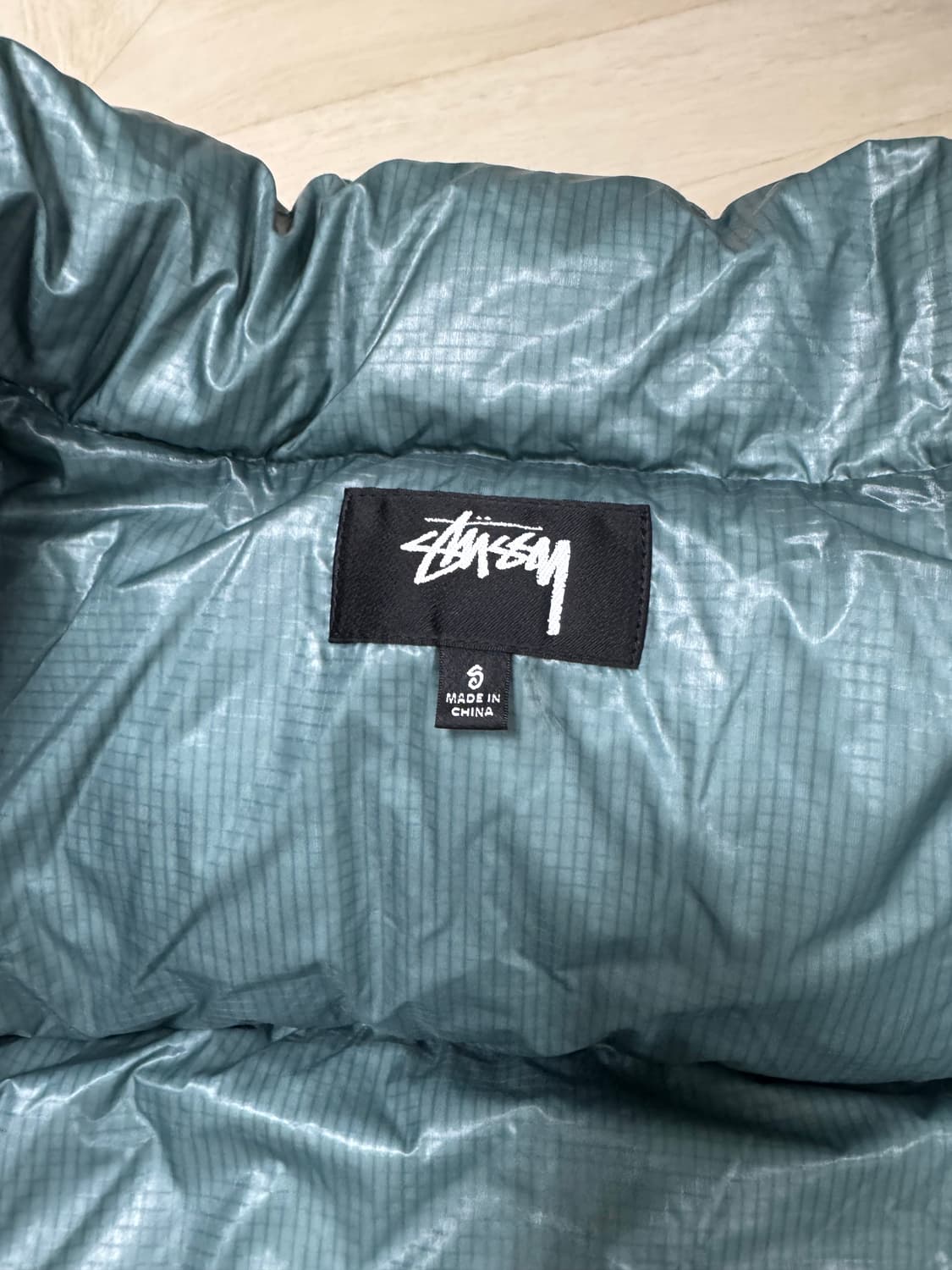 스투시 다운 푸퍼 파라슈트 립스탑 상품이미지4