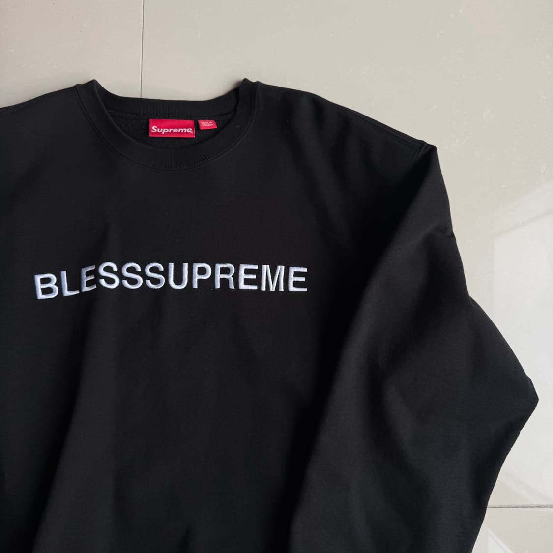 [L] supreme bless 크루넥 상품이미지2