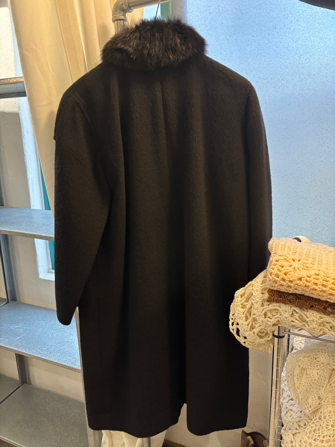 Jpn 빈티지 울 코트 상품이미지3