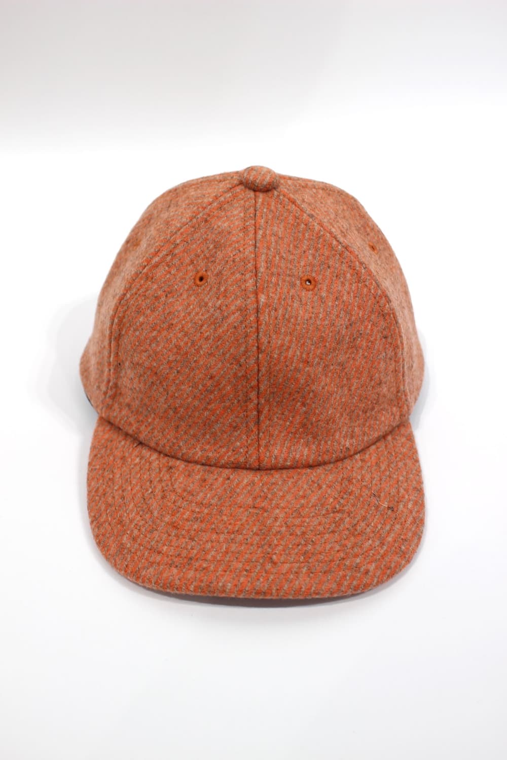 INTERIM 인테림 헤비울 캐시 헤링본 오렌지 캡 상품이미지1