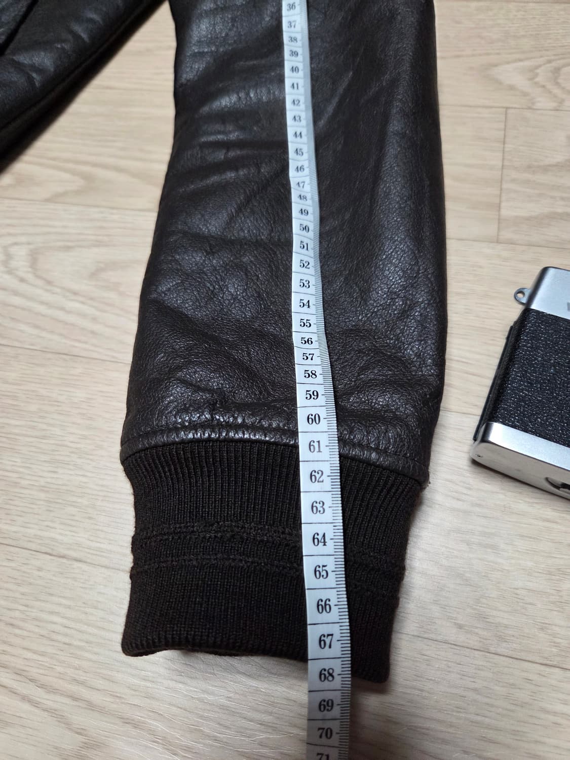 PEN FIELD 염소가죽 레더자켓 봄버 라이더 바이크 고트  가죽자켓  상품이미지8