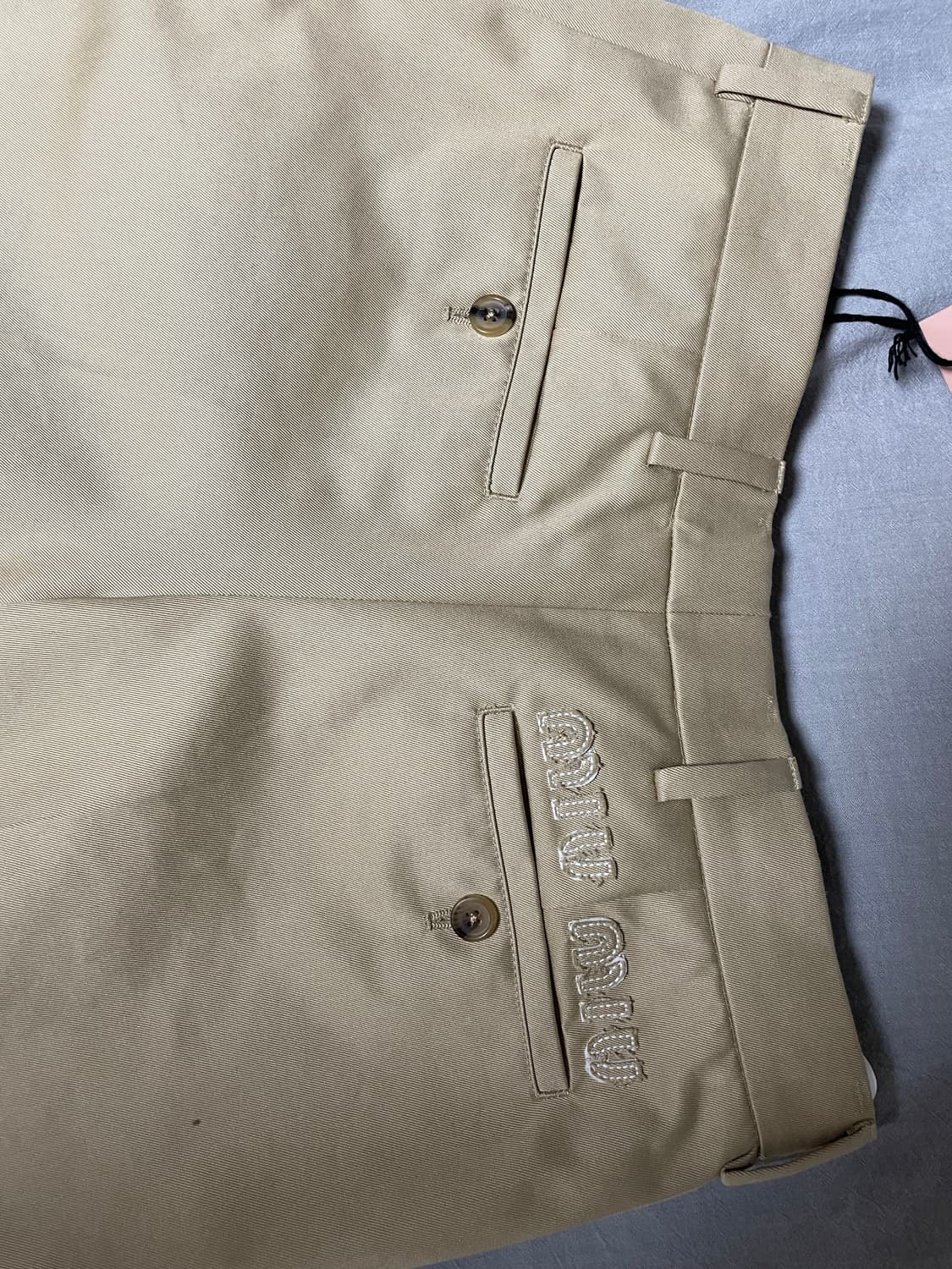 미우미우 로우라이즈 치노팬츠 상품이미지5