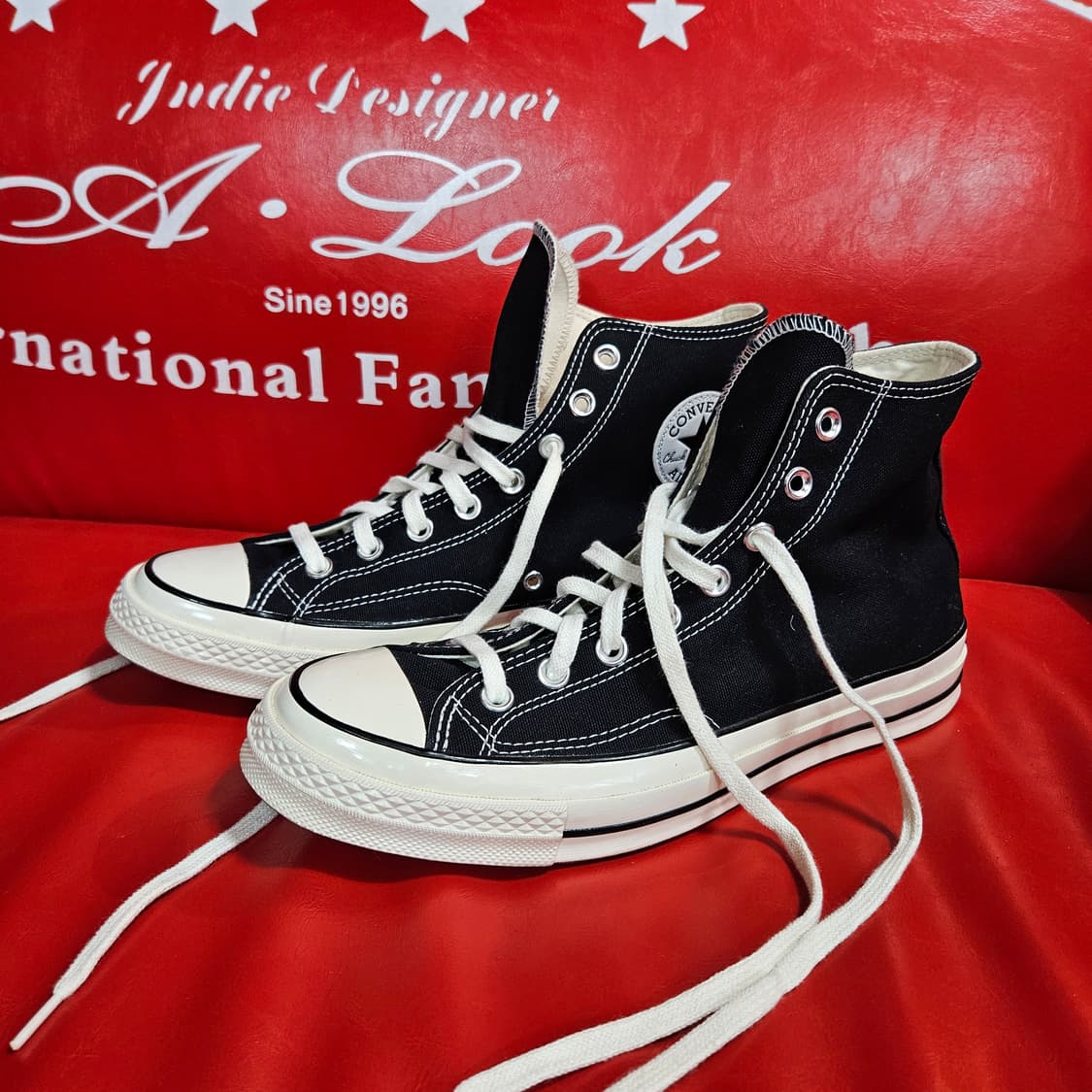 (미사용)컨버스(Converse) 척 70s 하이 블랙 상품이미지1