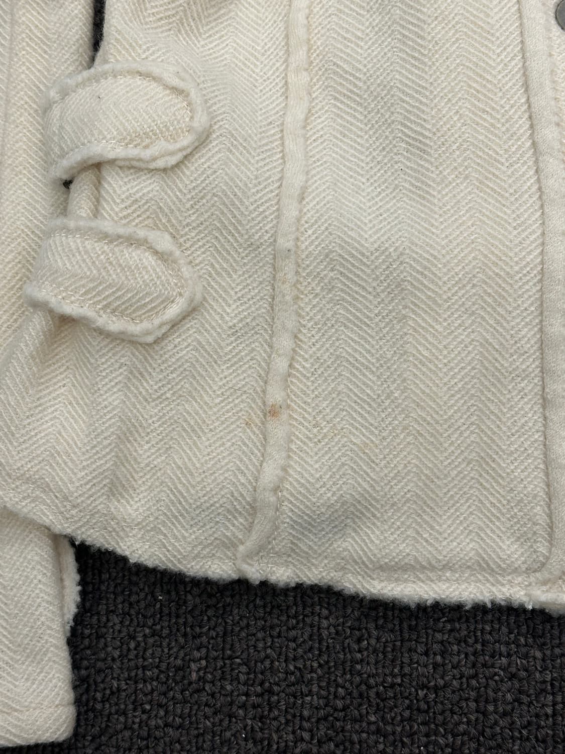 36)FRAGIL 빈티지 여성 울 포켓 자켓 상품이미지3