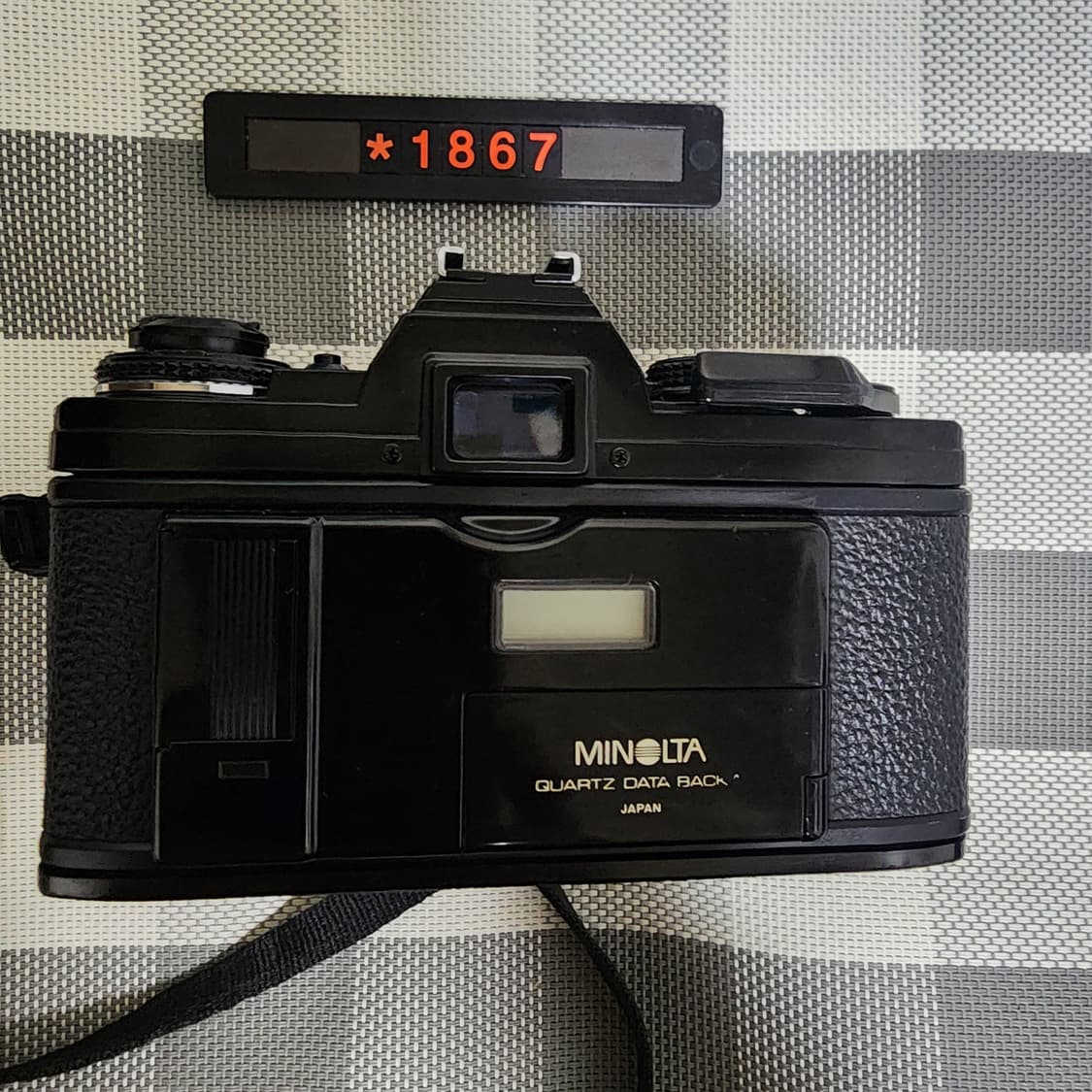 미놀타 X-700 필름카메라 1.4 단렌즈 데이터백 장착 상품이미지4