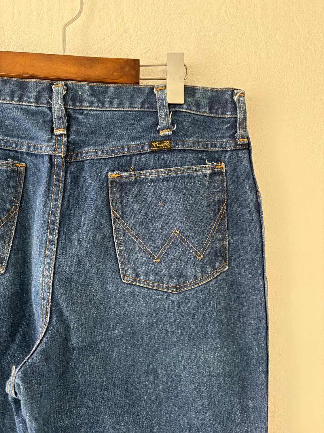 70-80's Wrangler 345 Den Denim pant 상품이미지7