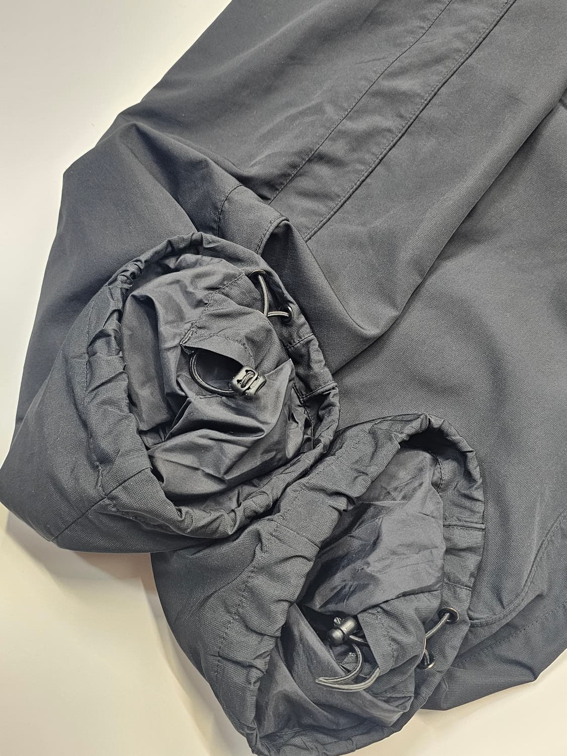 나이키 블랙 사이드라인 트랙팬츠 바람막이 와이드 바지 상품이미지6