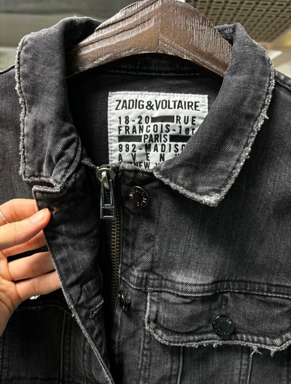 쟈딕앤볼테르 데님자켓 상품이미지2