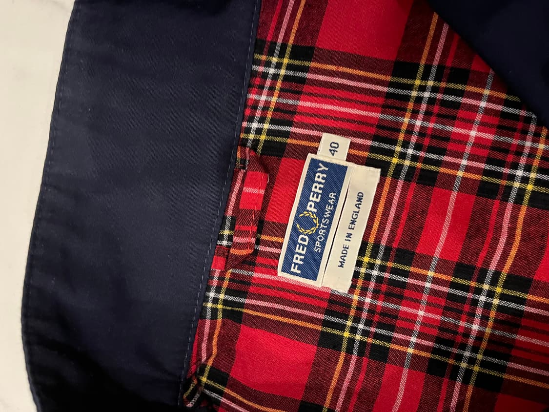 프레드페리 영국 헤링턴자켓 상품이미지3