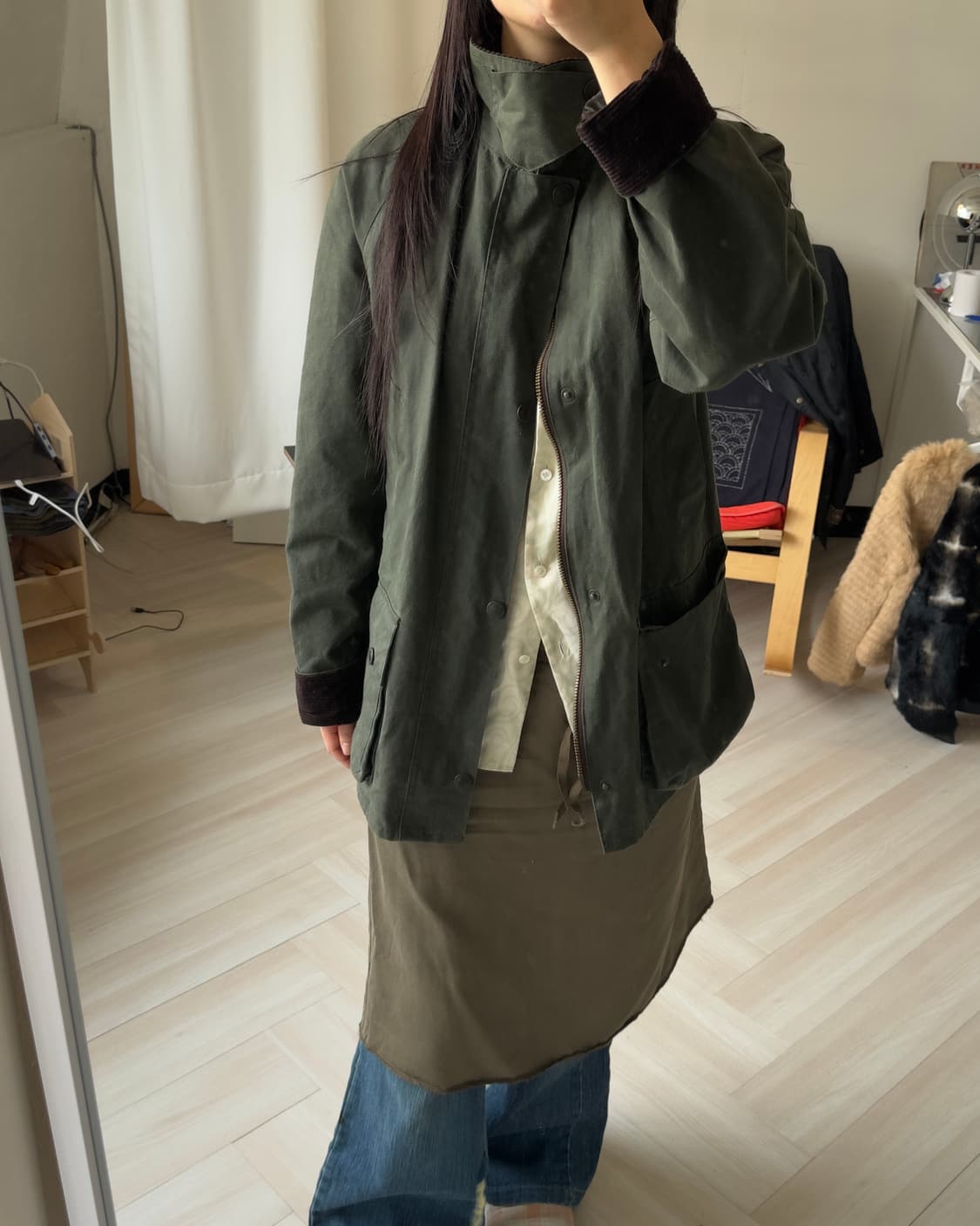 [Vintage] Waxed Cotton Field Jacket  상품이미지9