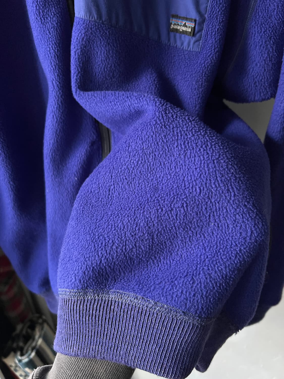 [L]파타고니아 Made in USA 퍼플 플리스 자켓 상품이미지6