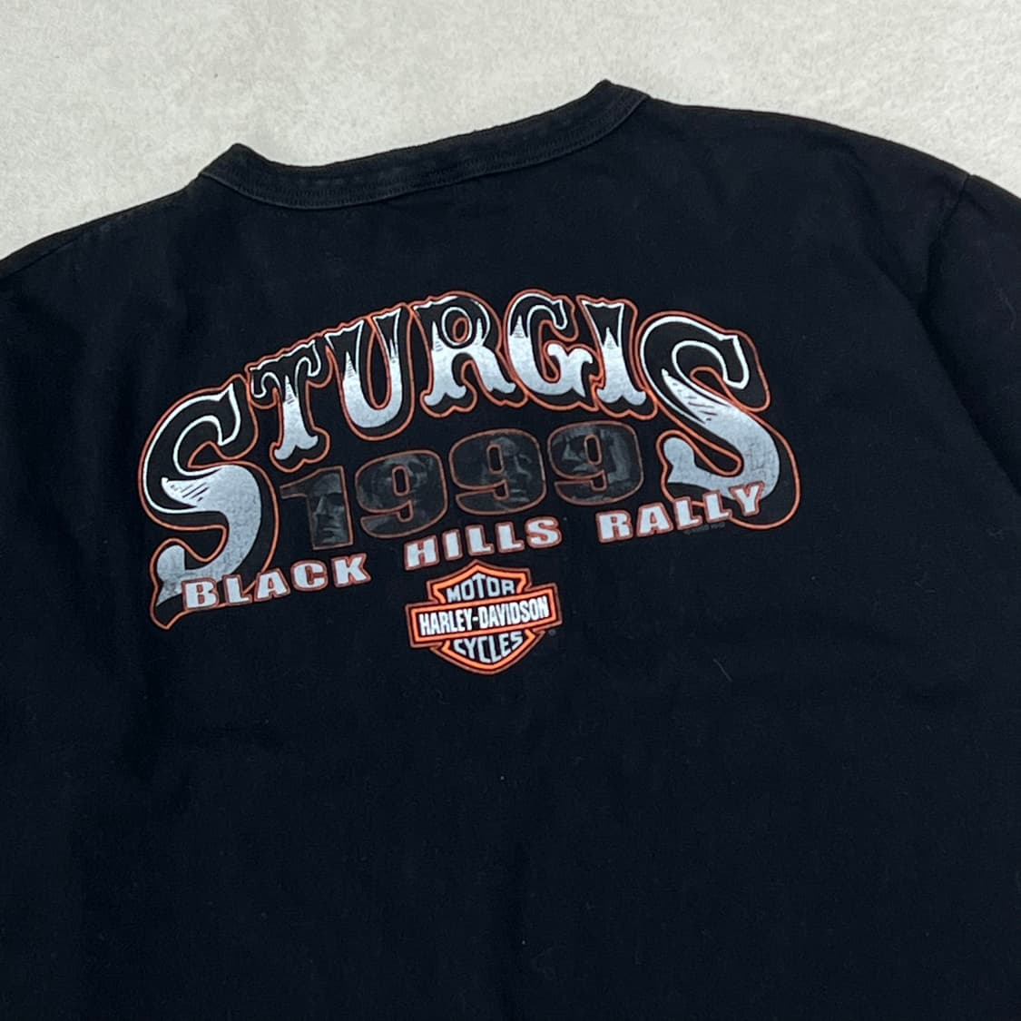 할리데이비슨 헨리넥 프린팅반팔티 s09904 상품이미지4