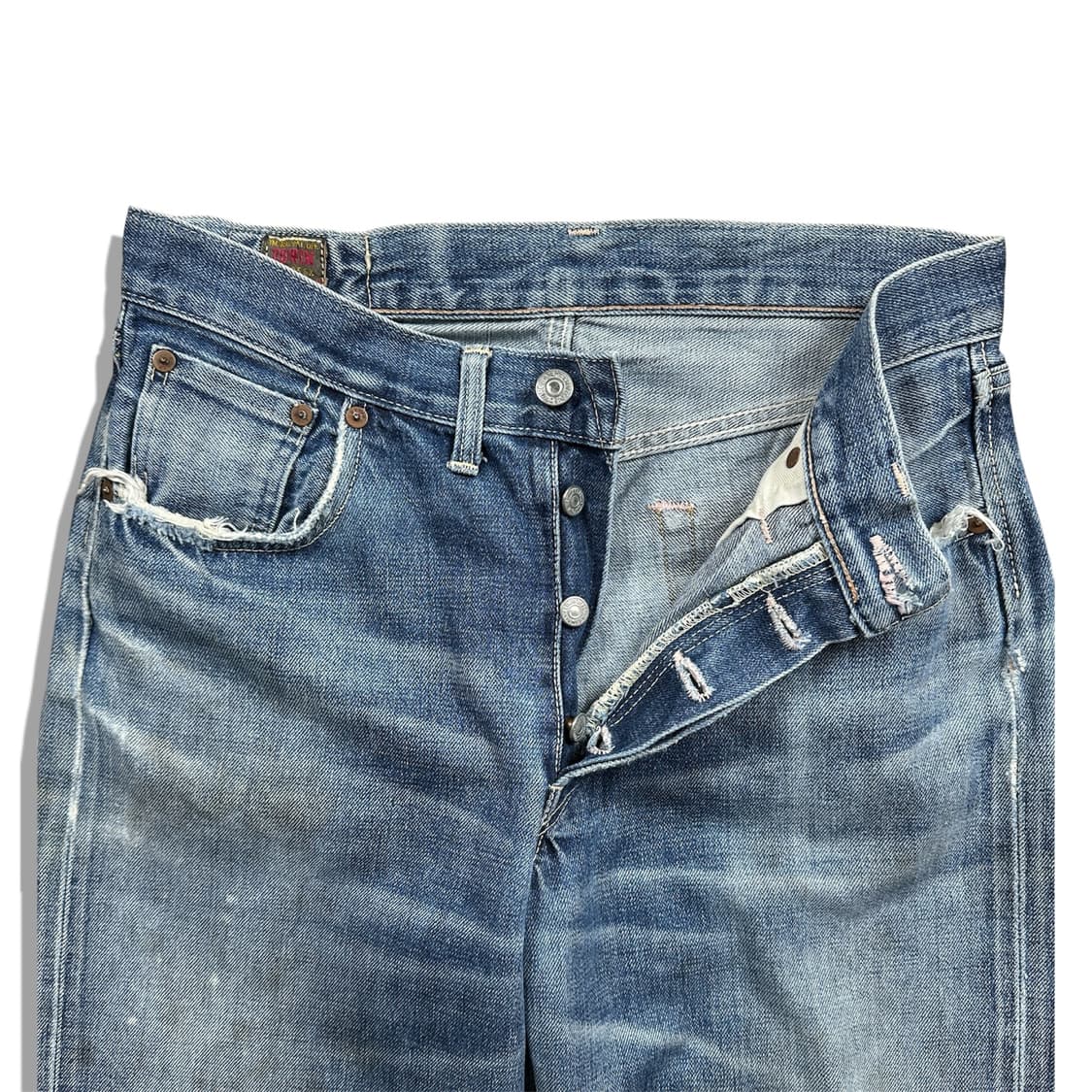 90s Edwin 505sx Distressed Selvedge Jean 상품이미지8