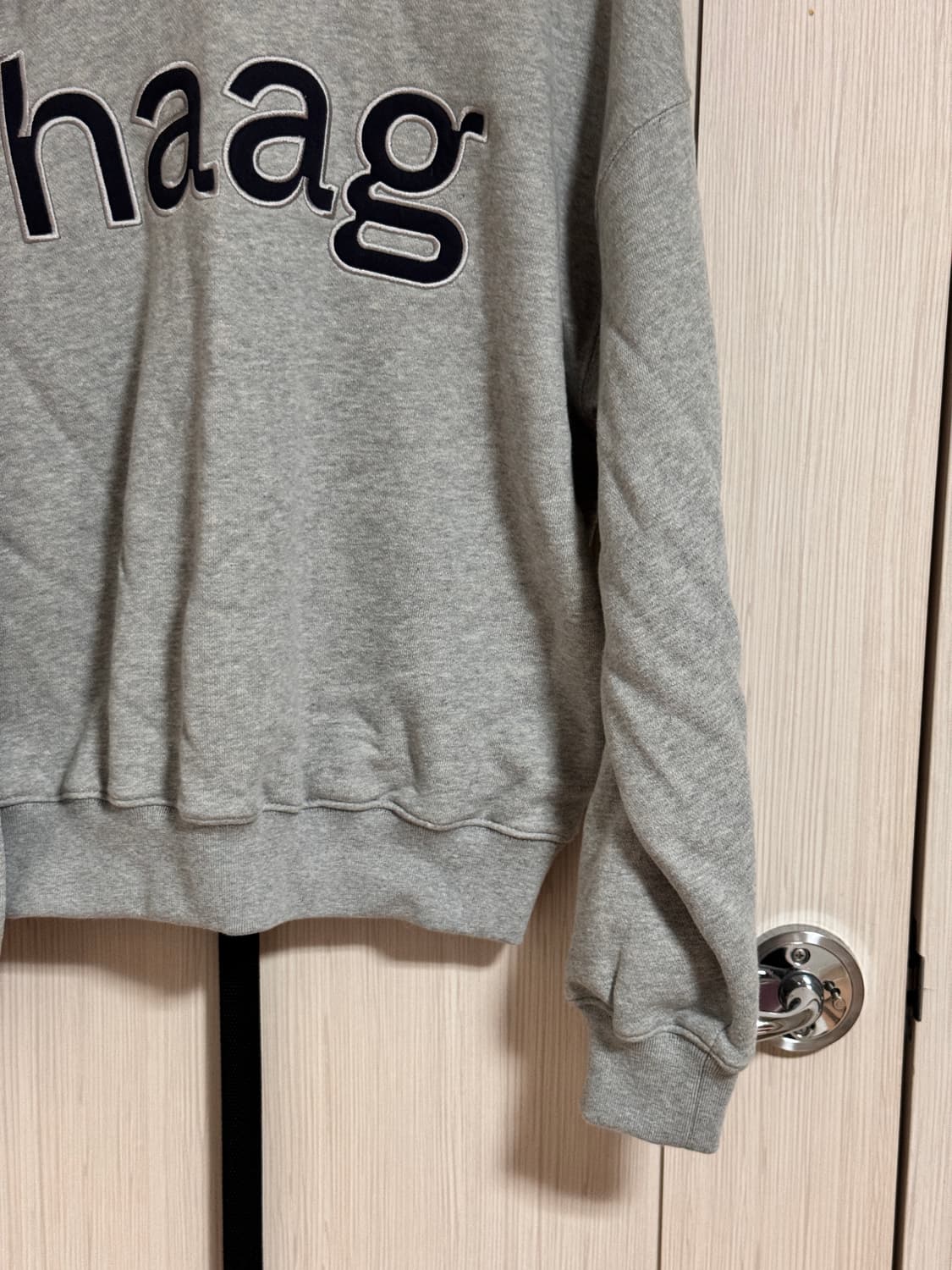 헤이그 맨투맨 그레이 a birthday sweatshirt 상품이미지5