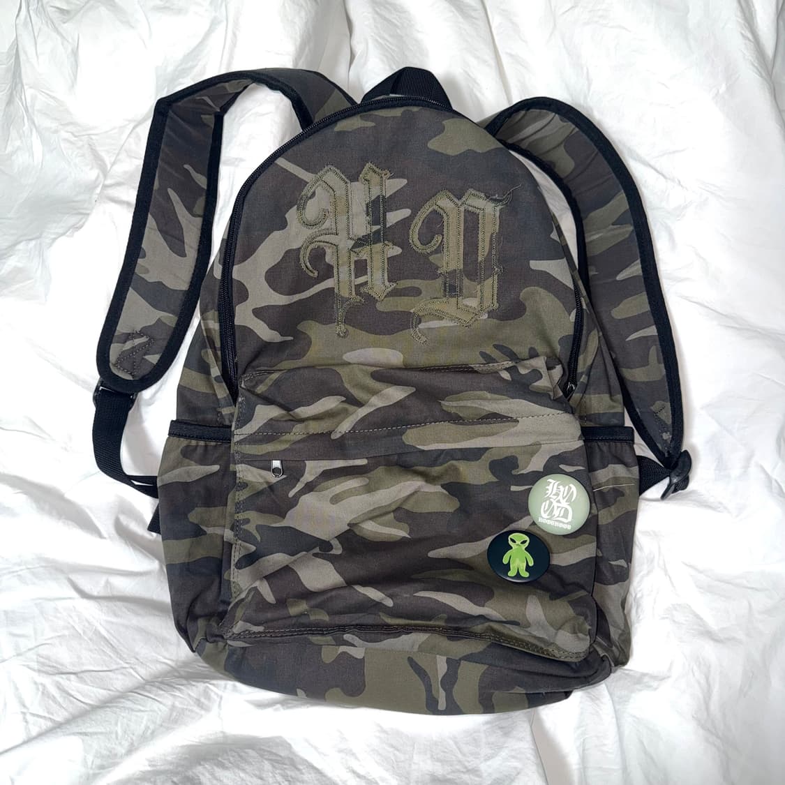 후드후드 카모 백팩 상품이미지1