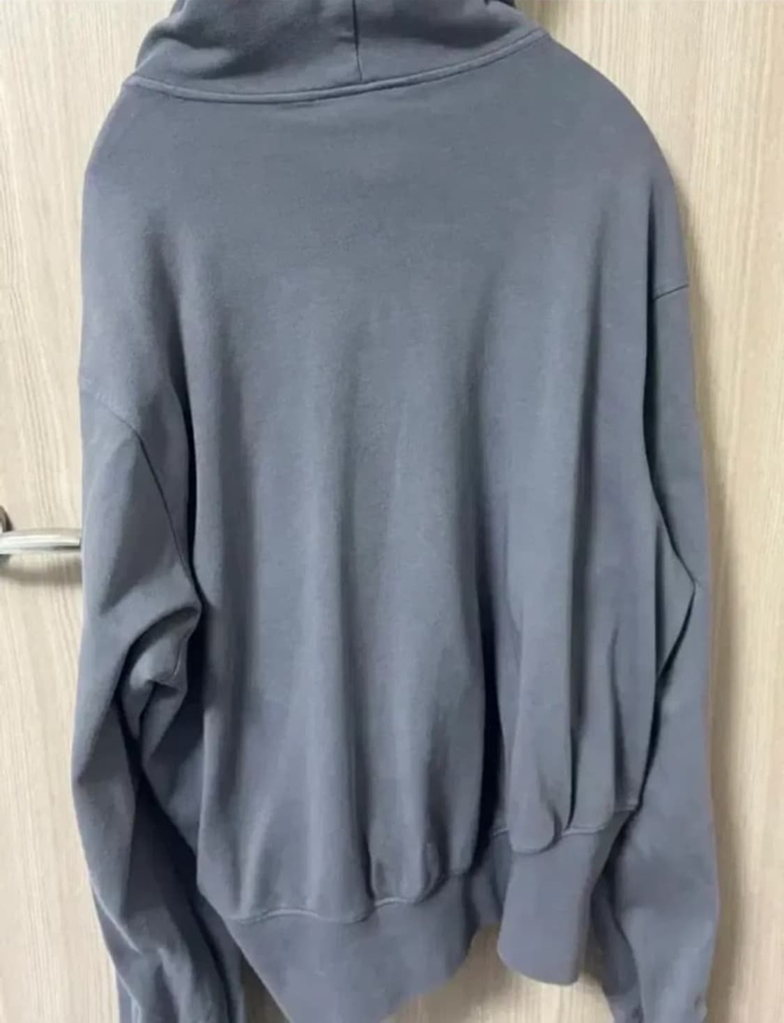 EE 누마레 커브드 후드집업 차콜 M 상품이미지3