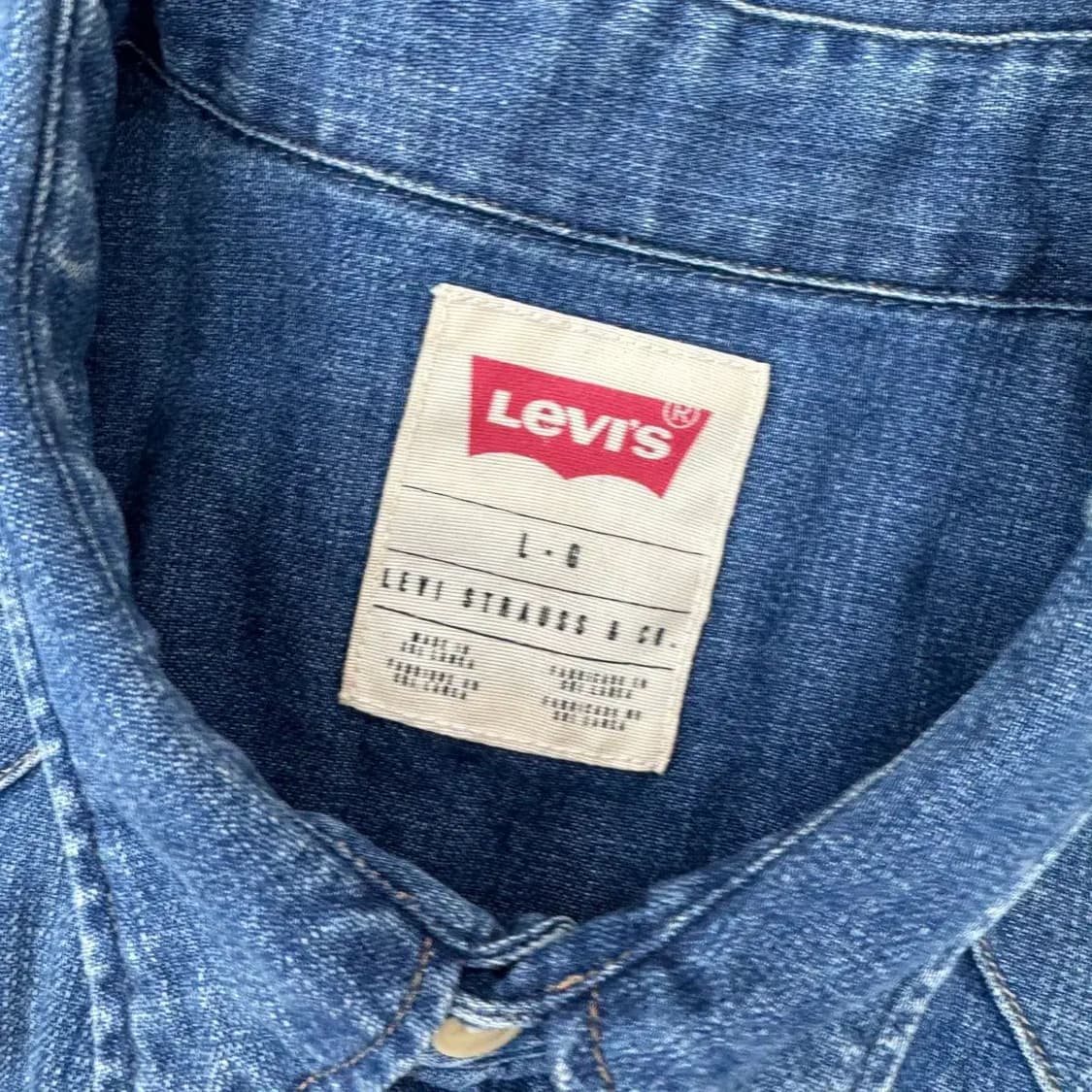 L 리바이스 웨스턴 남방 셔츠  상품이미지3