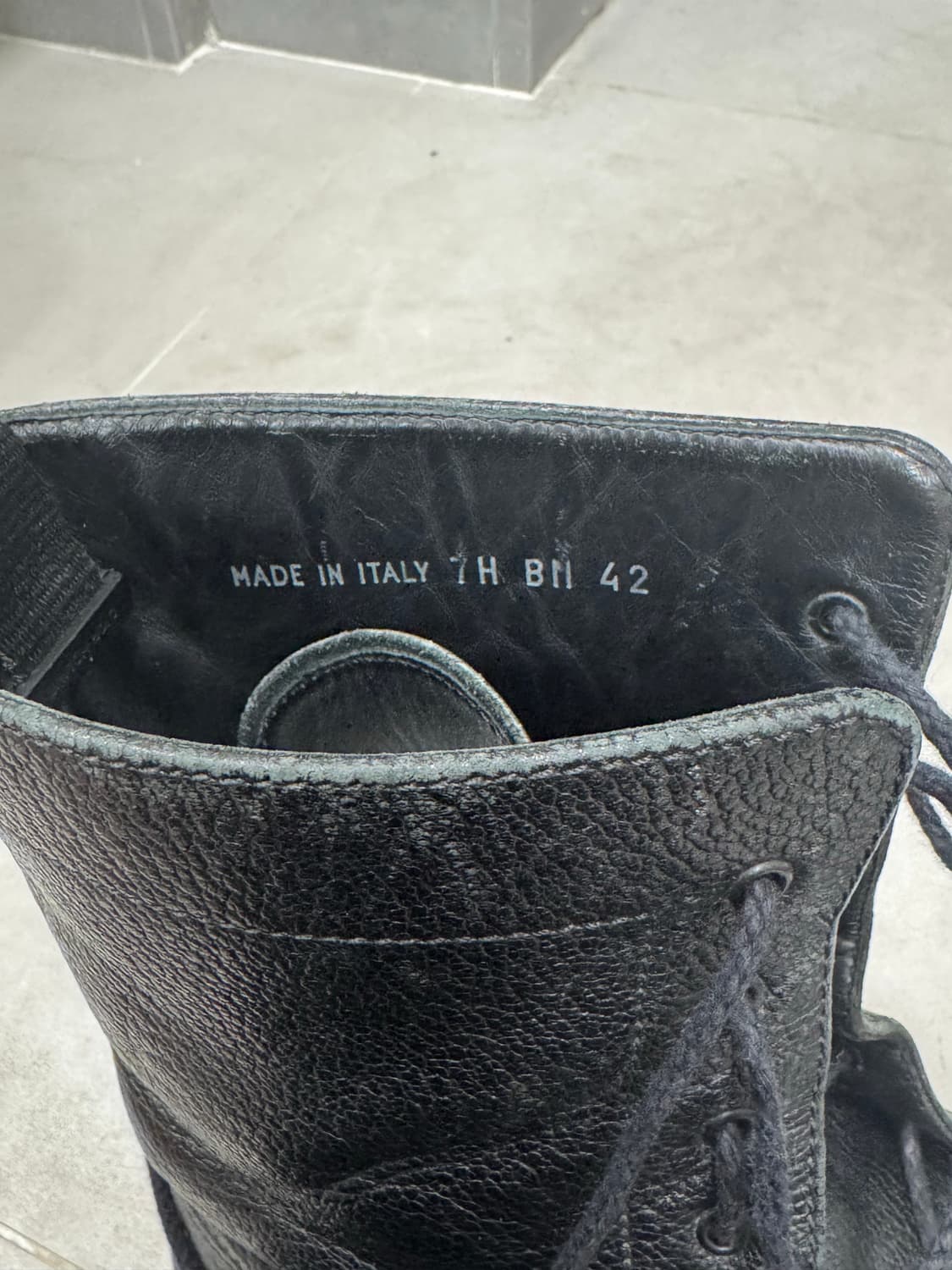 (42) dior homme 07AW NAVIGATE 컴뱃부츠 디올옴므 상품이미지6