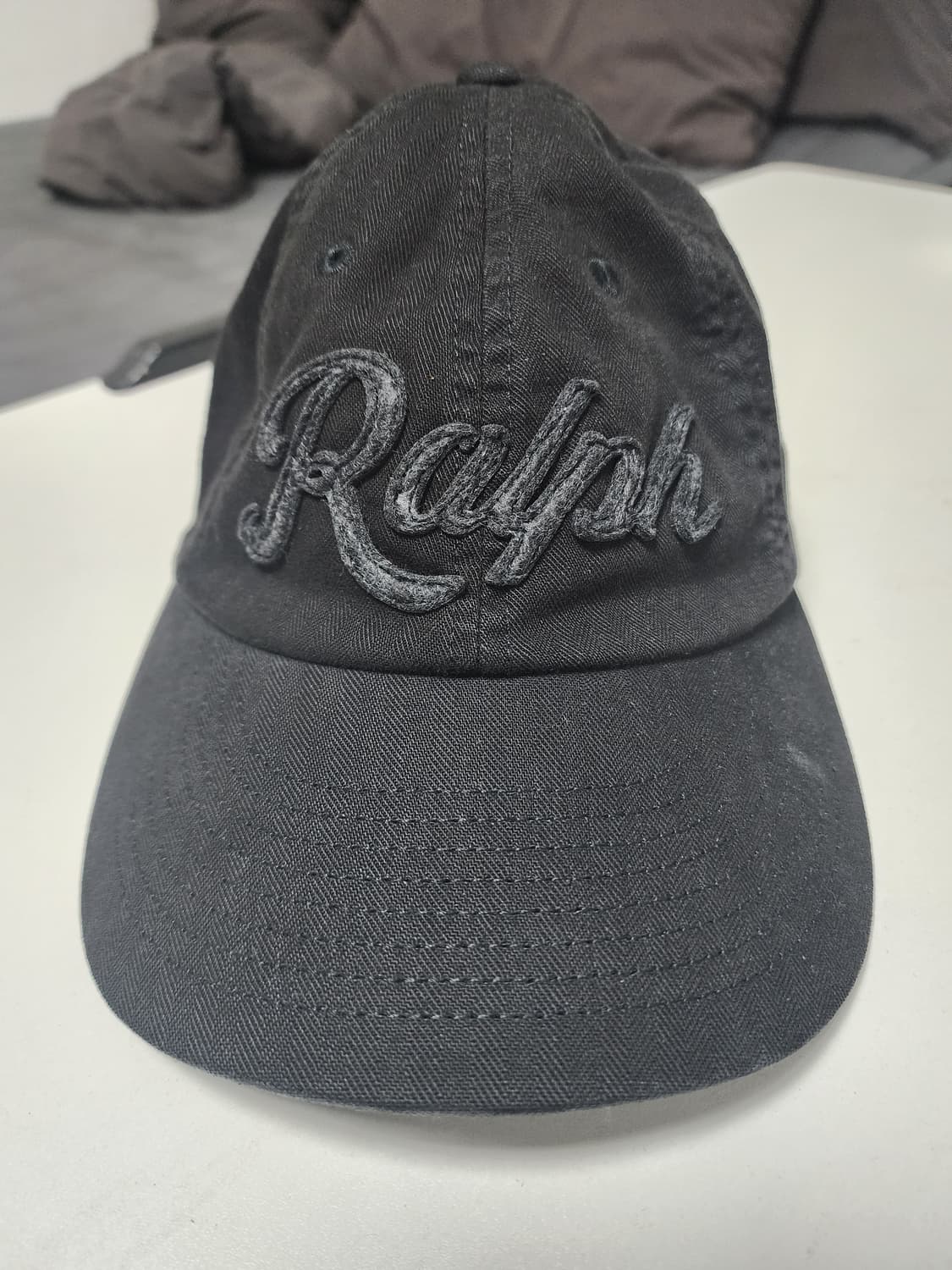 새제품) 폴로 해링본 볼캡 25ss 상품이미지5