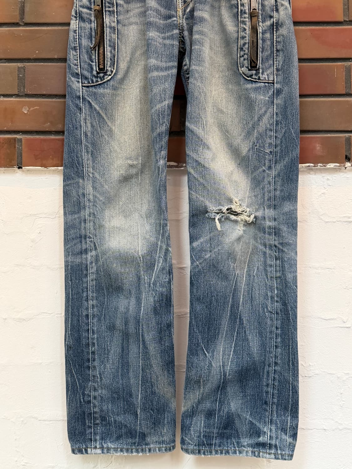 Levis 리바이스 00s NE502 로우라이즈 데님팬츠 30x32 상품이미지4