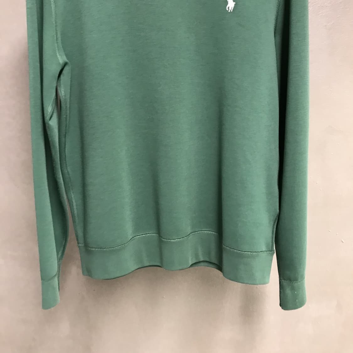 폴로 랄프로렌 QR 맨투맨 그린 M 상품이미지3