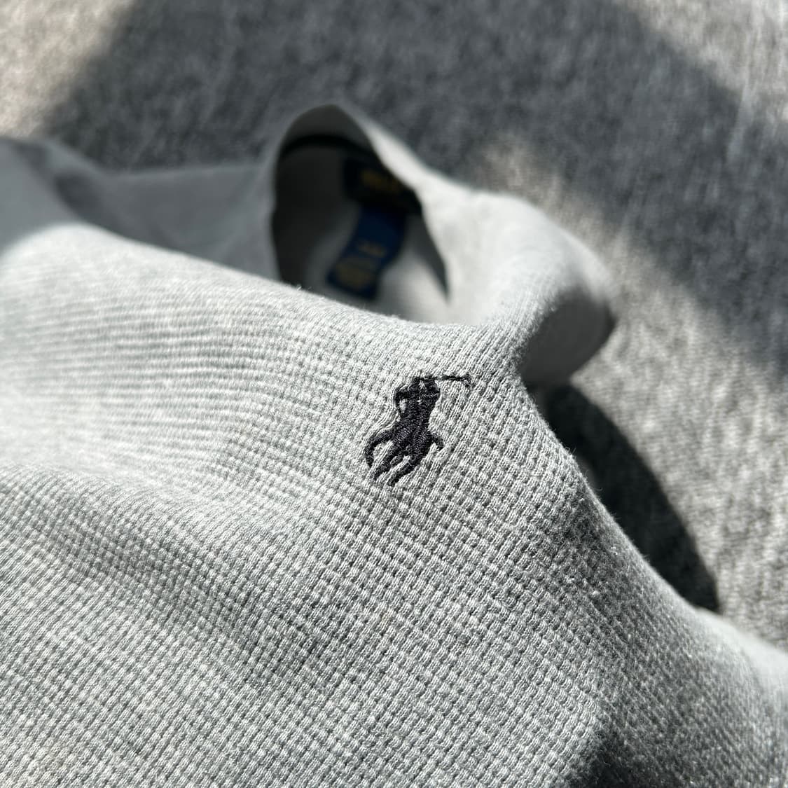 폴로 랄프로렌 그레이 와플티셔츠 상품이미지6