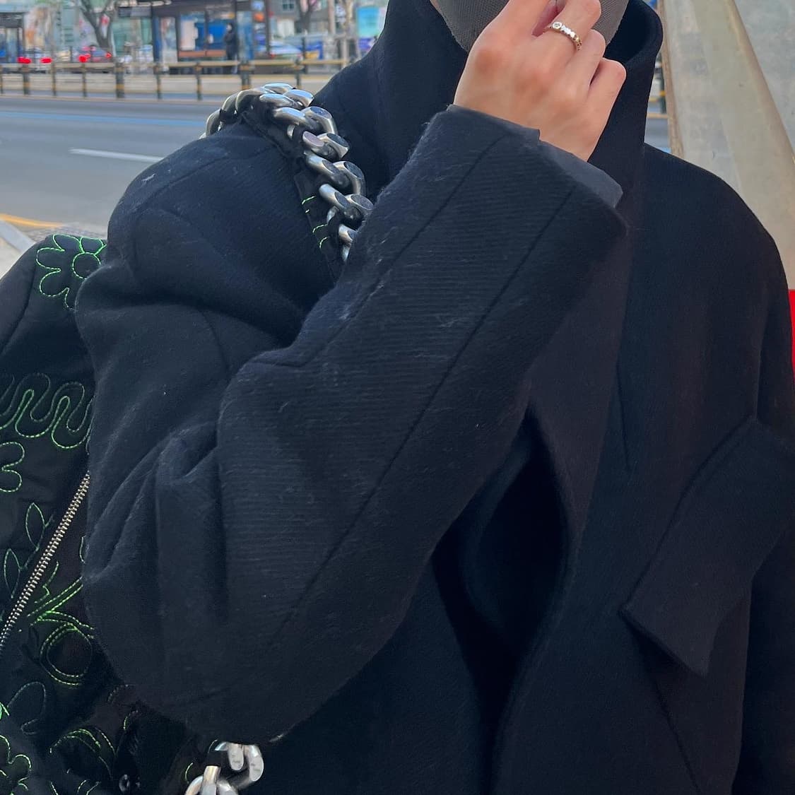 초포바로위나 mitif zipped shoulder bag 상품이미지3