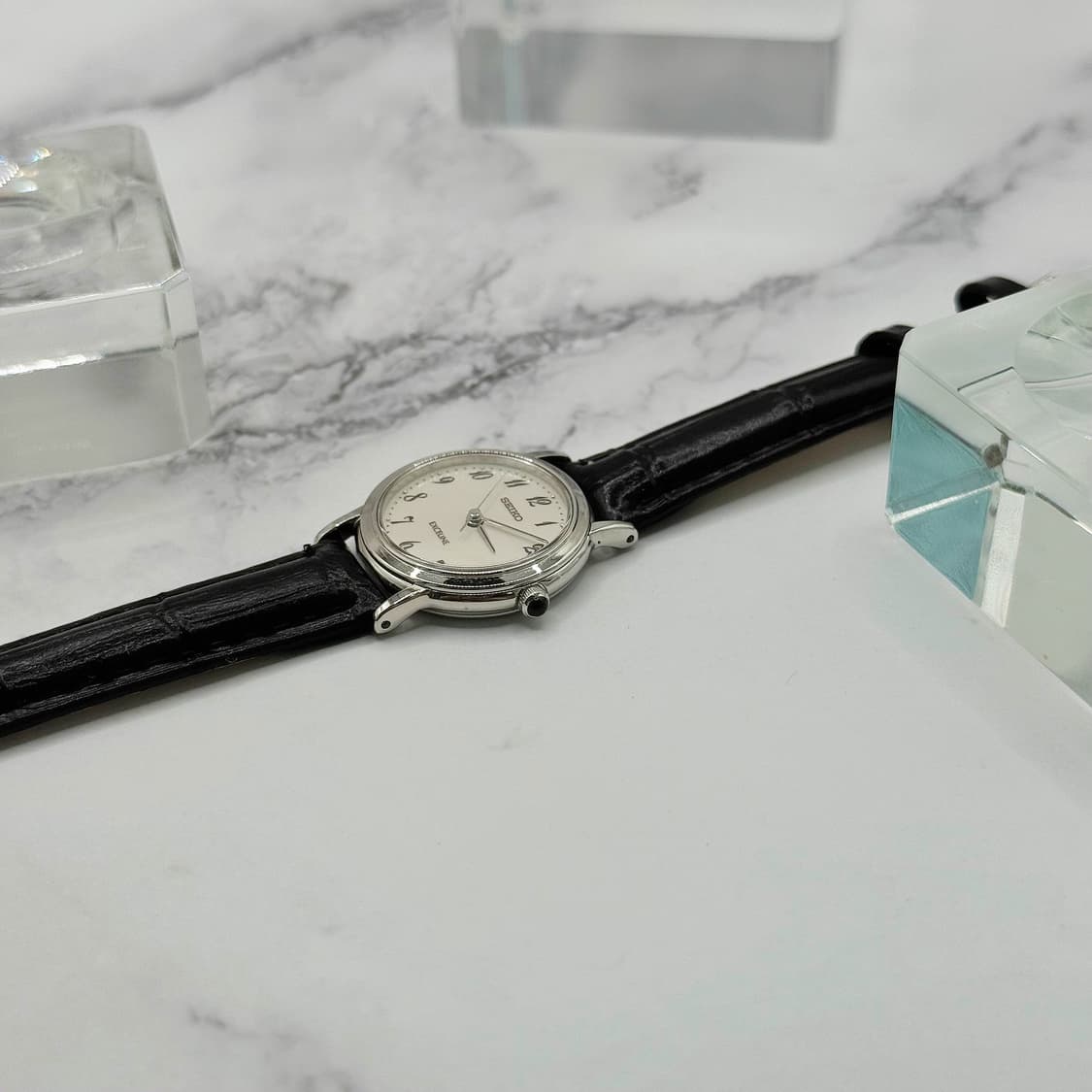 90s00s 빈티지 세이코 아라비아 클래식 실버 워치  상품이미지6