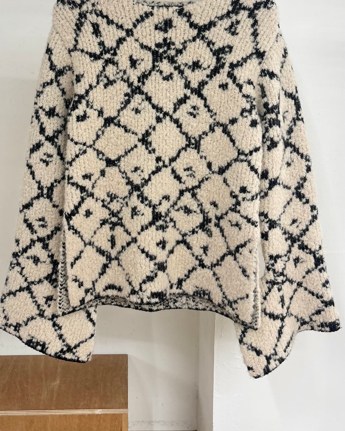 포츠 1961 베이지 하이넥 니트 풀오버 상품이미지5