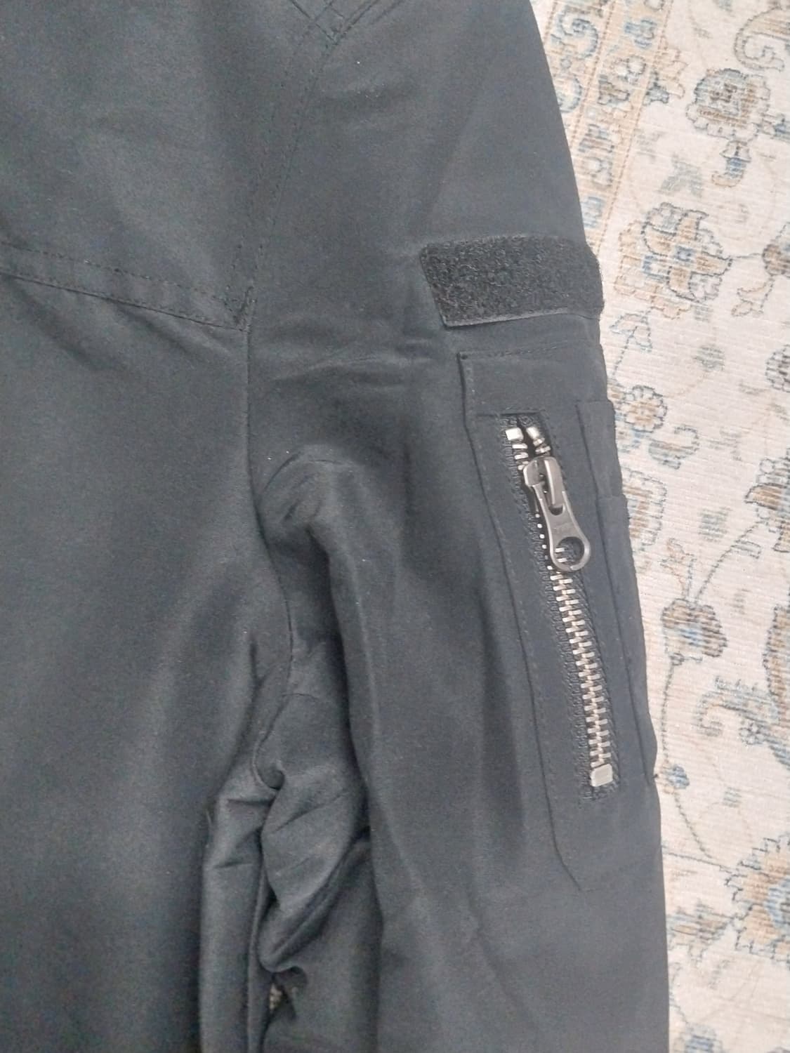 디키즈 블랙 롱 봄버 자켓 S (66까지) 상품이미지2